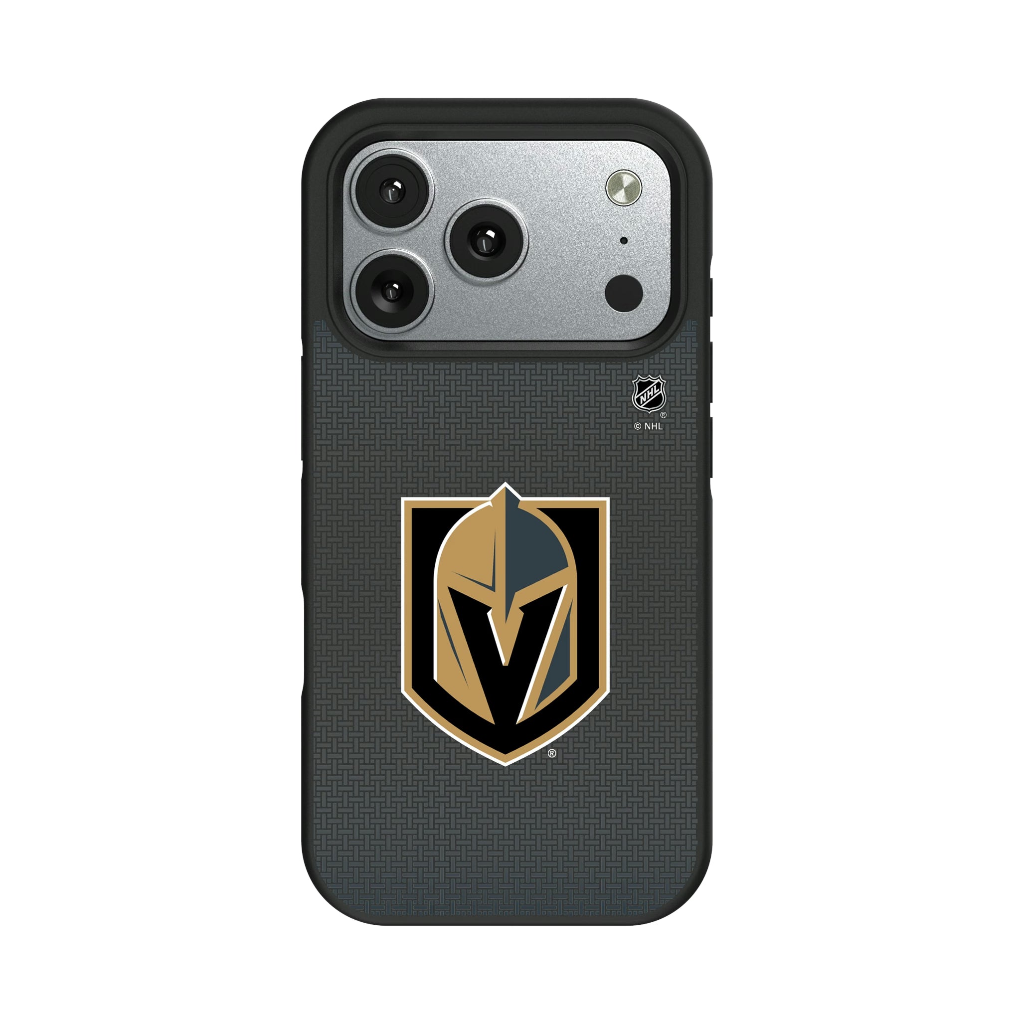 Vegas Golden Knights Linen iPhone Bump Phone Case for Apple iPhone#Device_iPhone 17 Pro