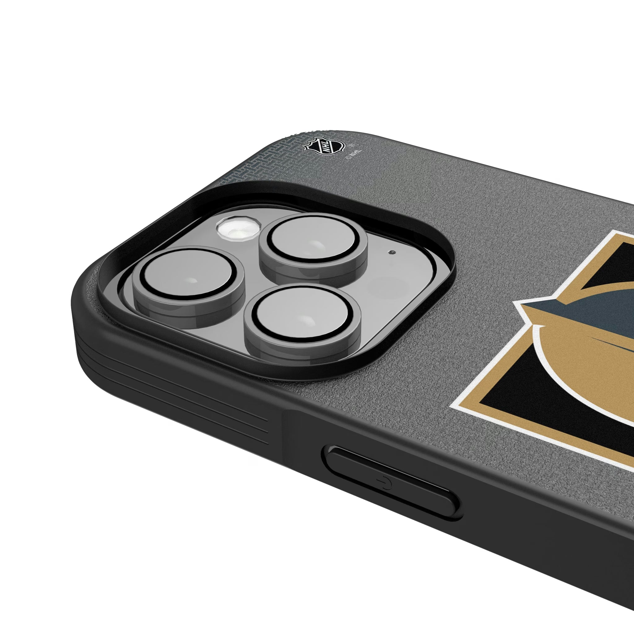 Vegas Golden Knights Linen iPhone Bump Phone Case for Apple iPhone - Detail