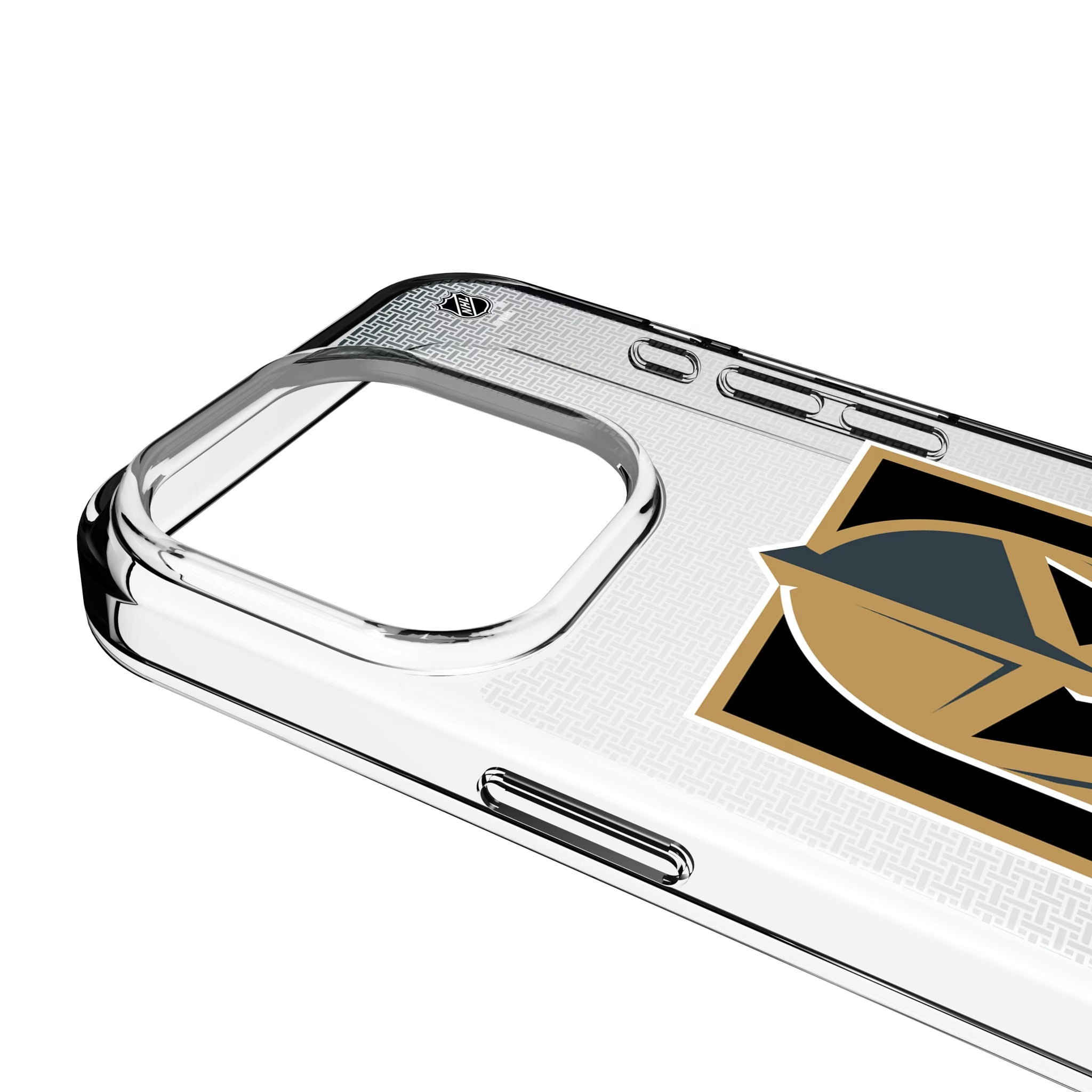 Vegas Golden Knights Linen iPhone Clear Phone Case for Apple iPhone - Detail
