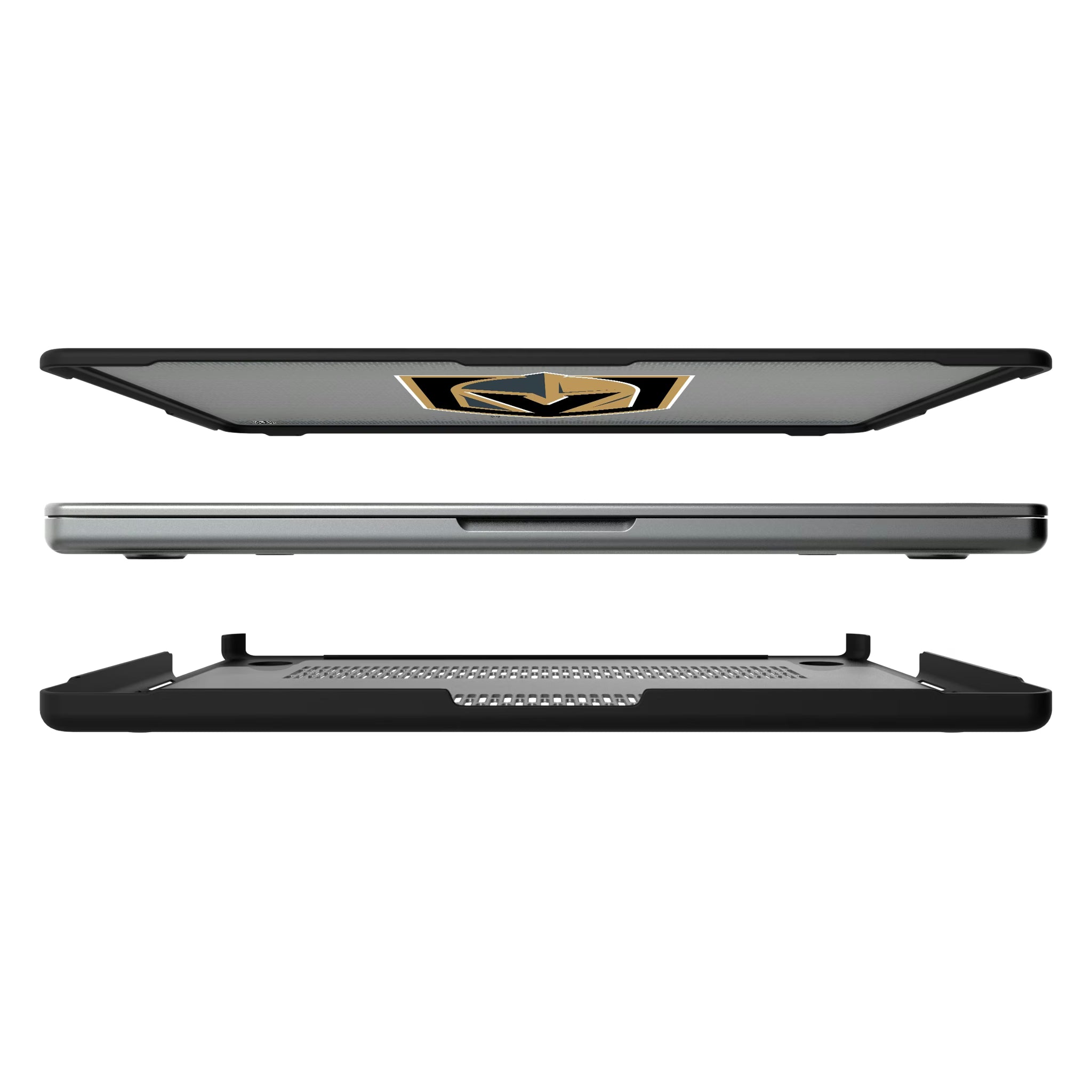 Vegas Golden Knights Linen MacBook Laptop Case for Apple MacBook#Device_MacBook Pro (14-inch, 2021) / MacBook Pro (14-inch, 2023) / MacBook Pro (14-inch, 2024)
