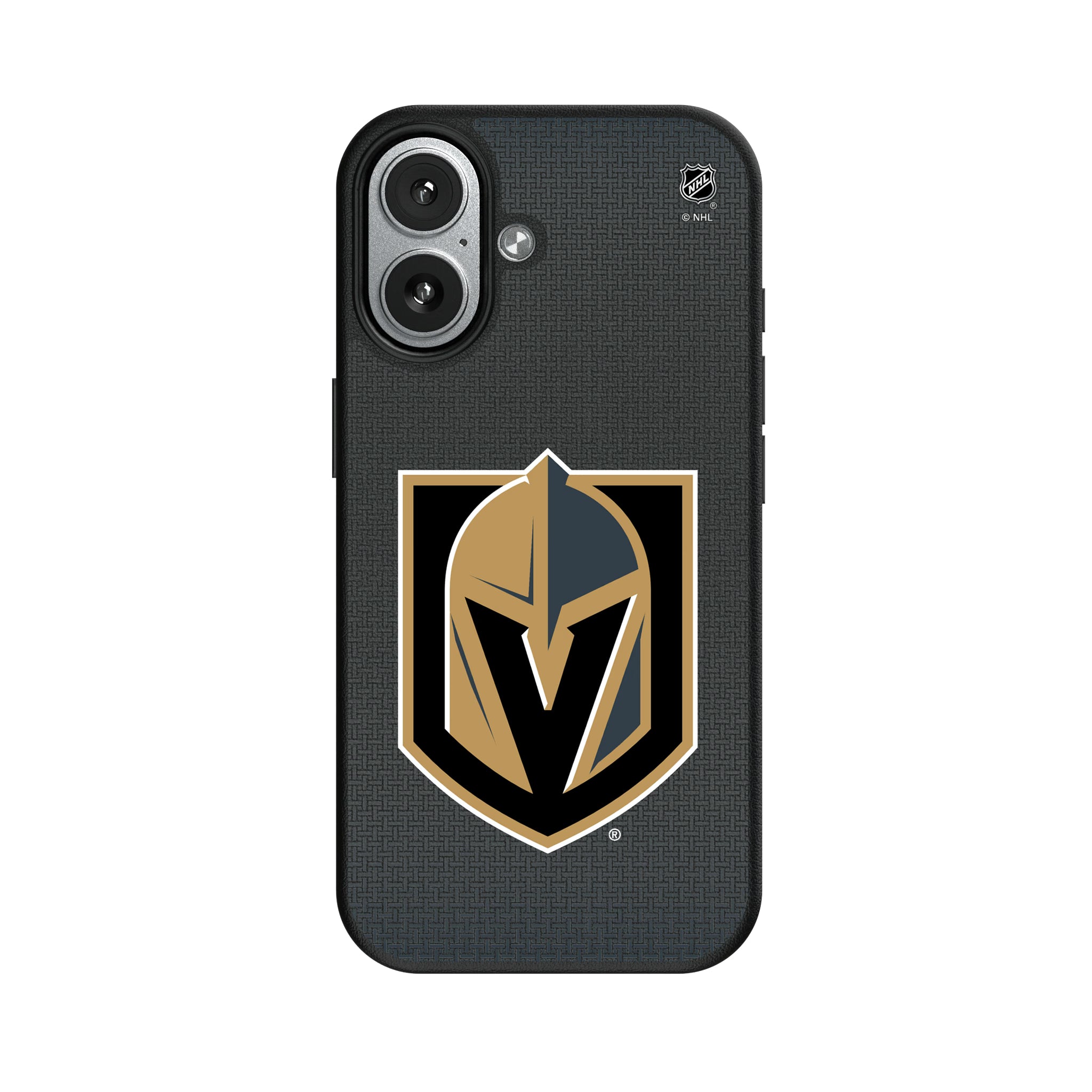 Vegas Golden Knights Linen iPhone MagSafe Compatible Phone Case for Apple iPhone#Device_iPhone 17