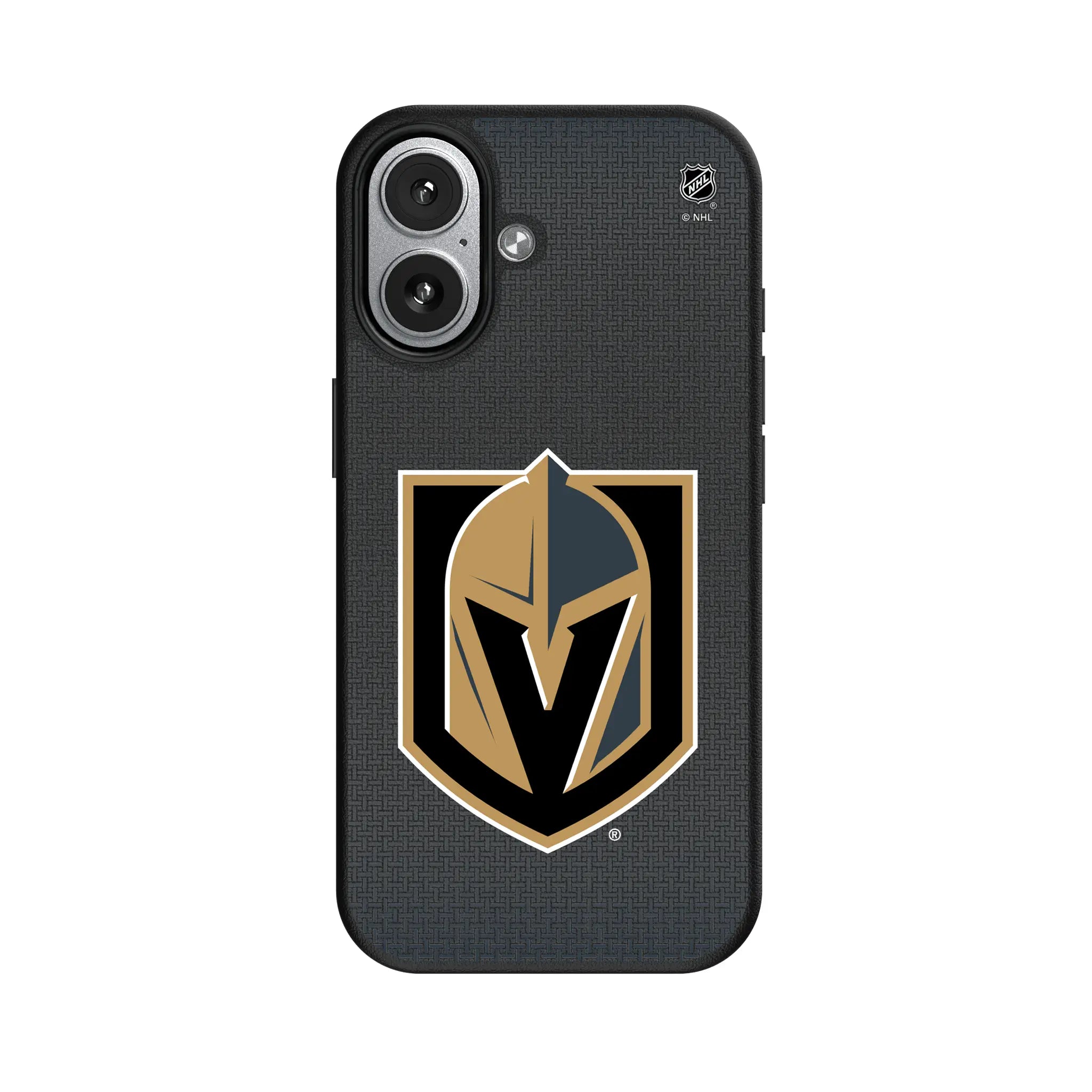 Vegas Golden Knights Linen iPhone MagSafe Compatible Phone Case for Apple iPhone#Device_iPhone 17