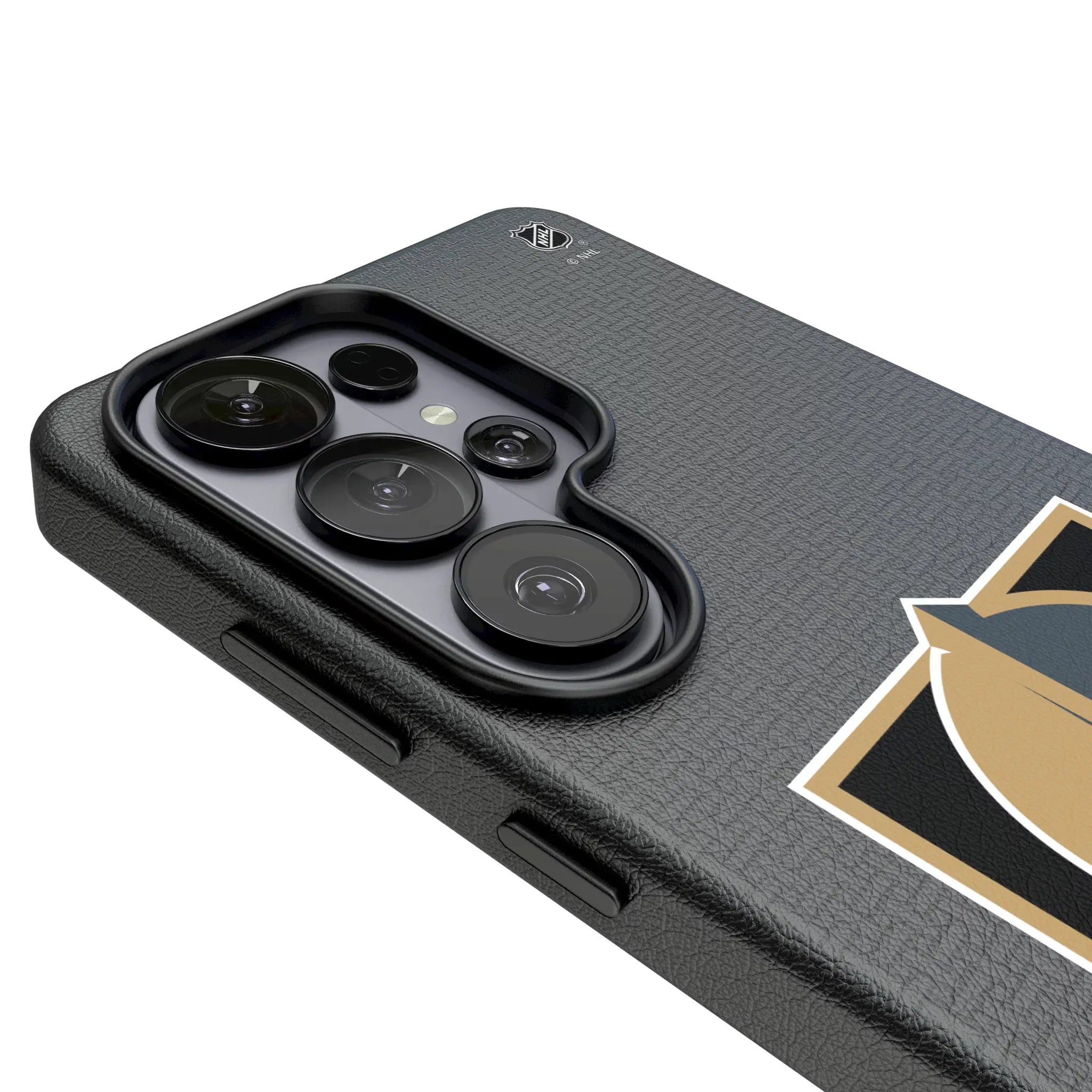 Vegas Golden Knights Linen Galaxy MagSafe Compatible Phone Case for Samsung Galaxy - Detail#Device_Galaxy S26 Ultra