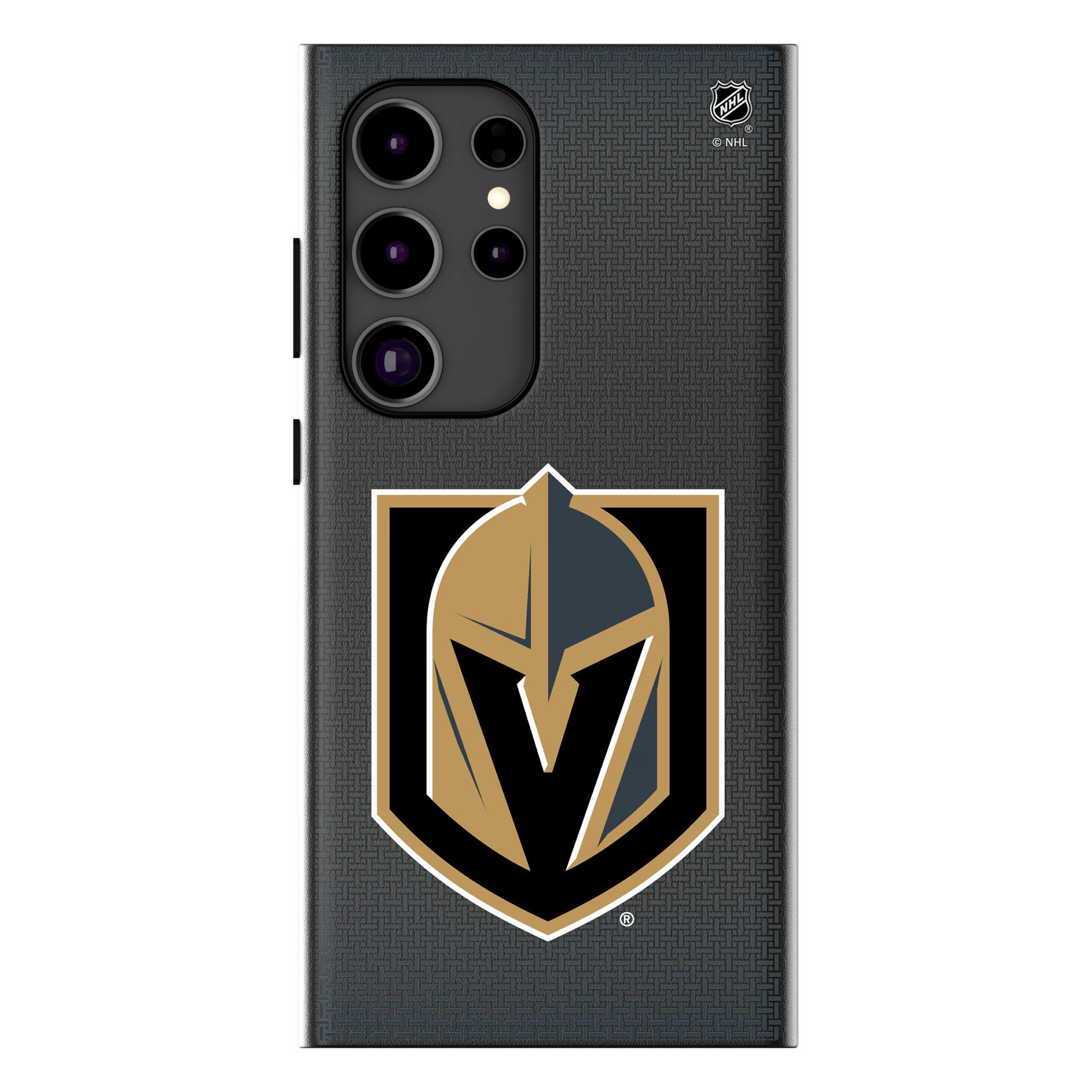 Vegas Golden Knights Linen Galaxy MagSafe Compatible Phone Case for Samsung Galaxy