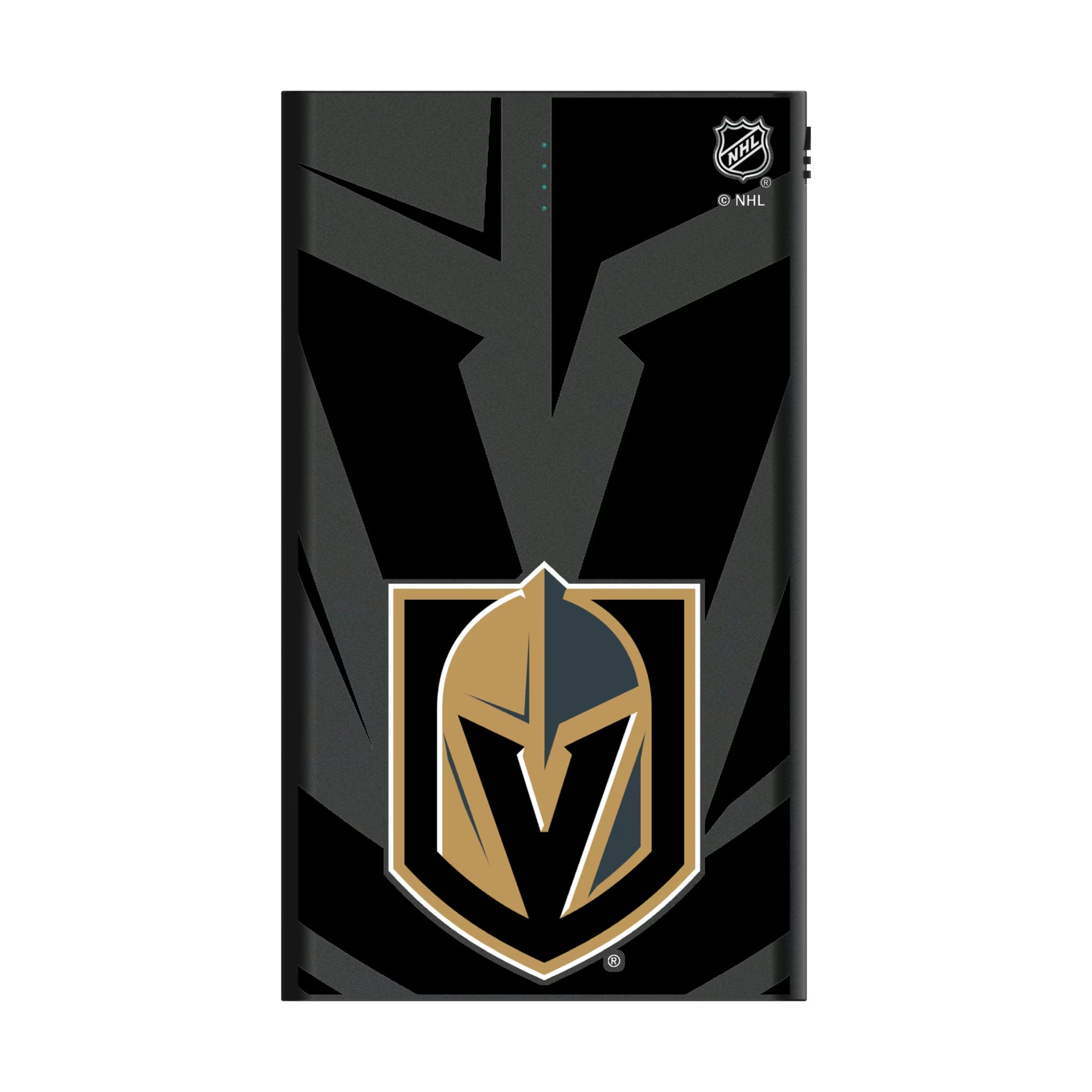 Vegas Golden Knights Monocolor Tilt 5000mAh Flat Powerbank