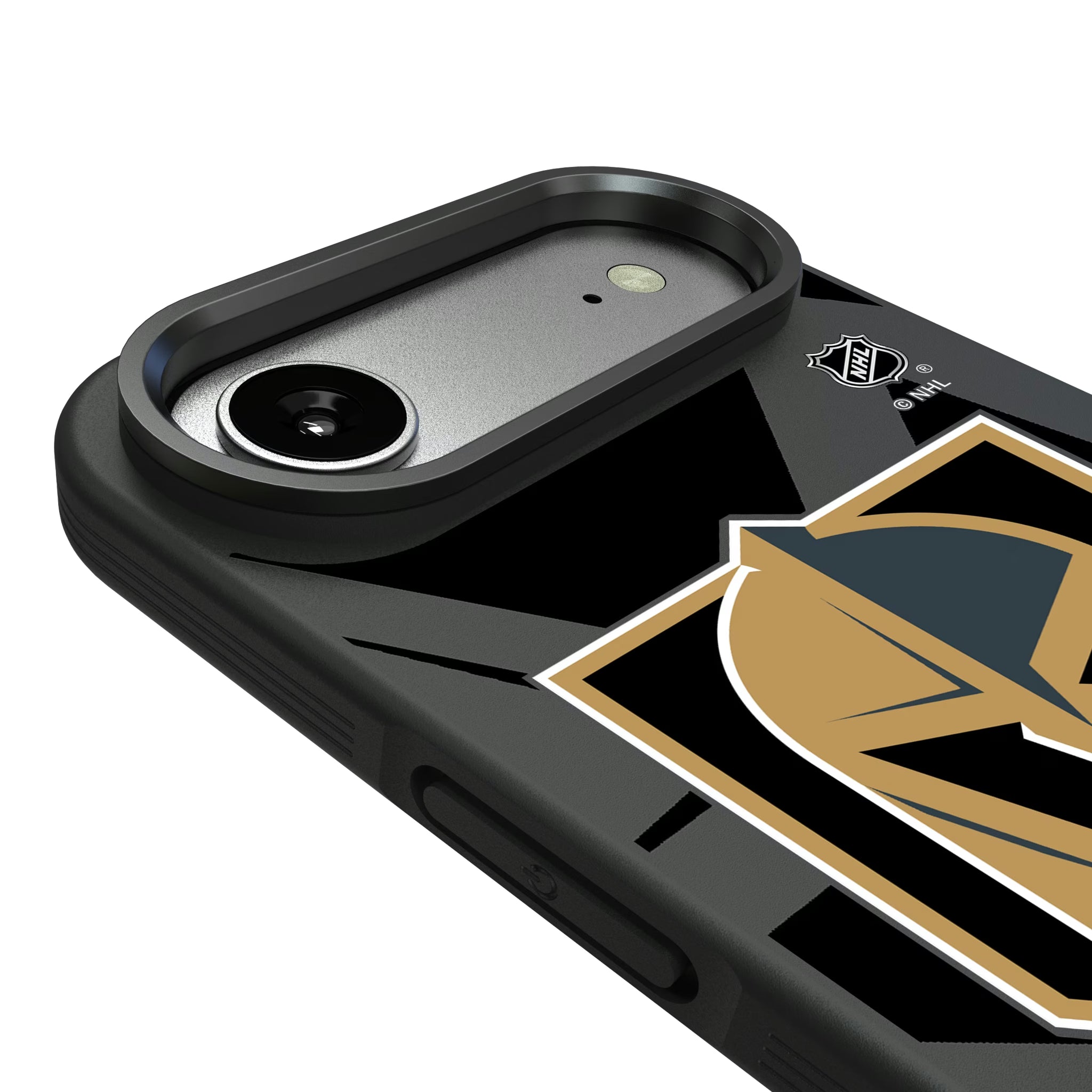 Vegas Golden Knights Monocolor Tilt iPhone Bump Phone Case for Apple iPhone - Detail#Device_iPhone Air