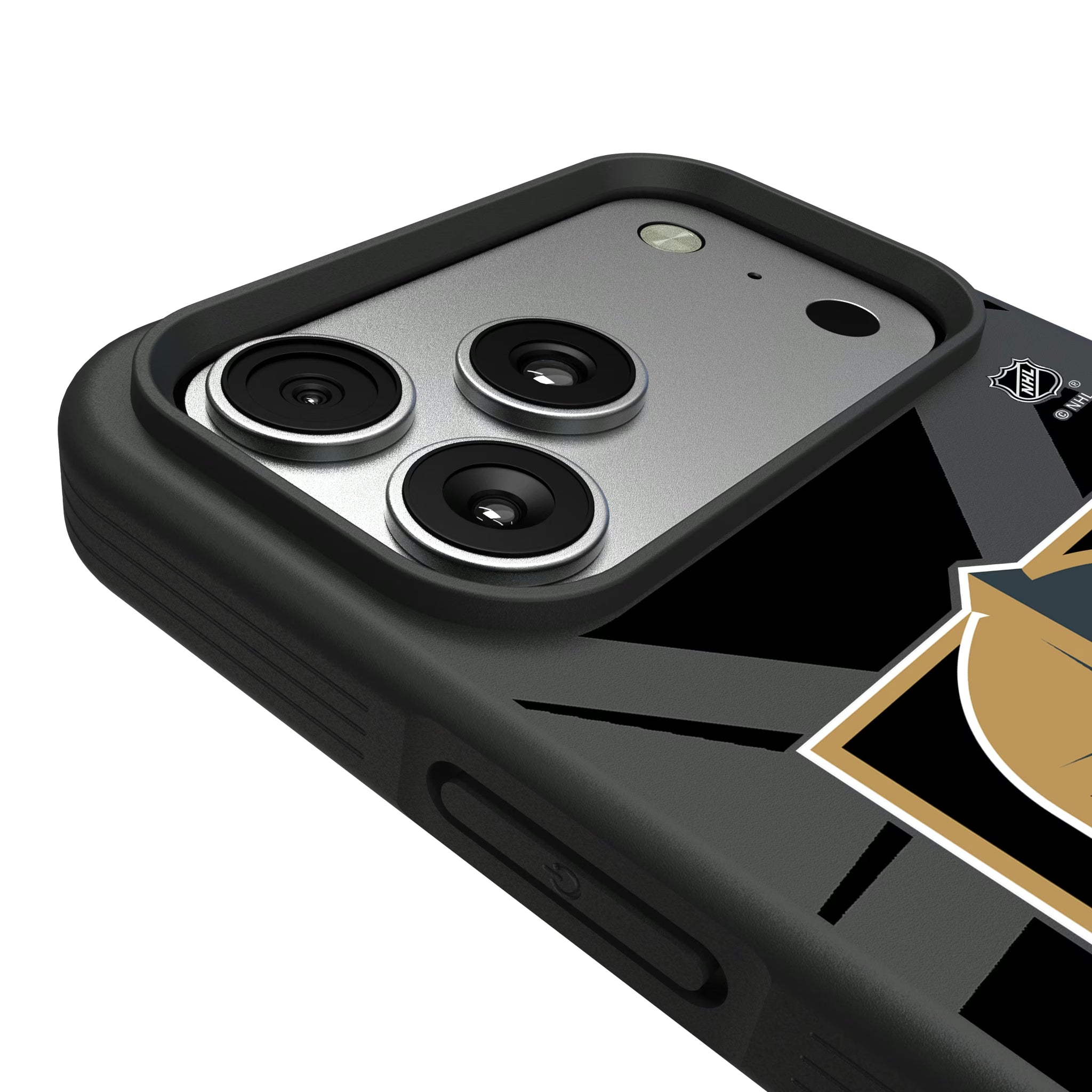 Vegas Golden Knights Monocolor Tilt iPhone Bump Phone Case for Apple iPhone - Detail#Device_iPhone 17 Pro Max