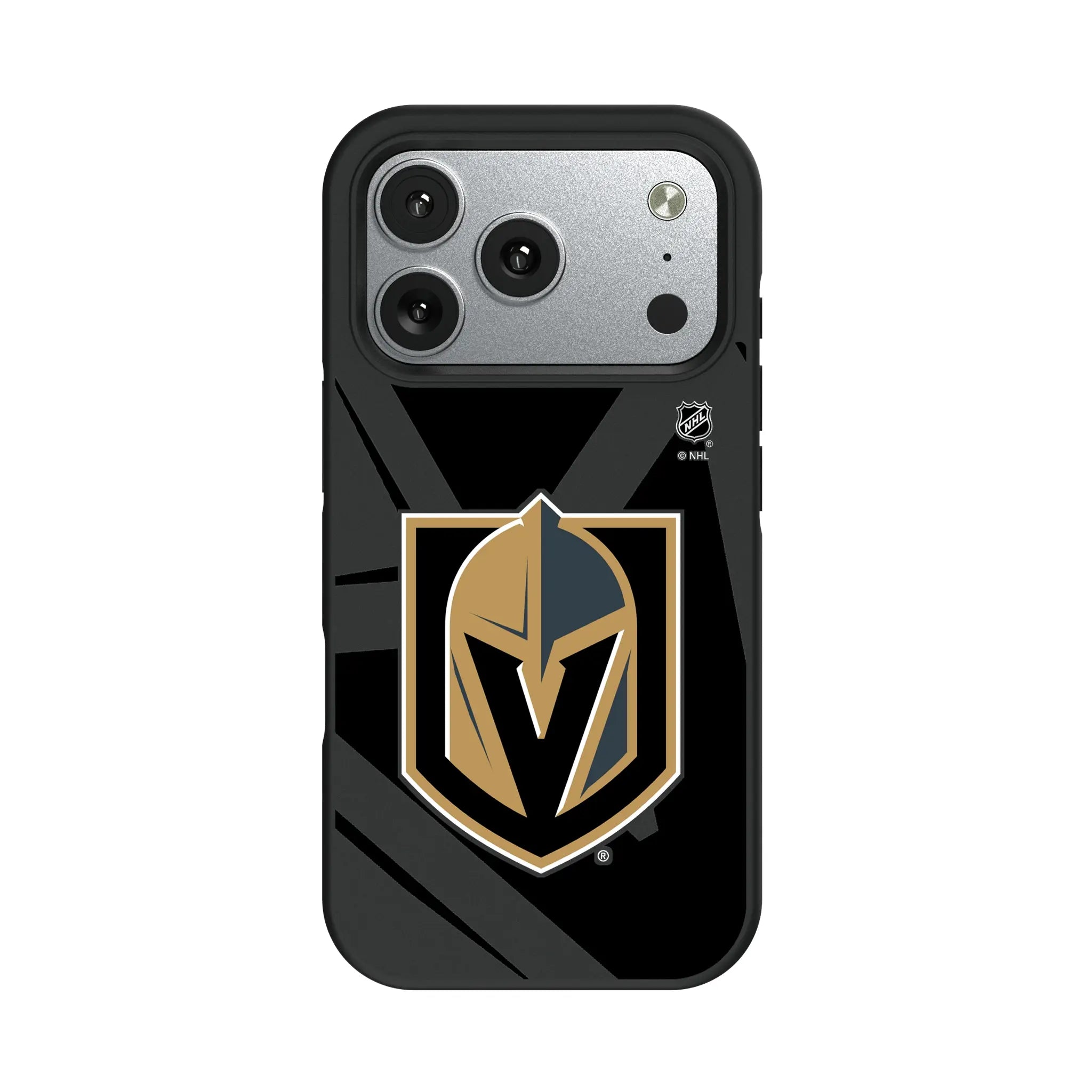 Vegas Golden Knights Monocolor Tilt iPhone Bump Phone Case for Apple iPhone#Device_iPhone 17 Pro
