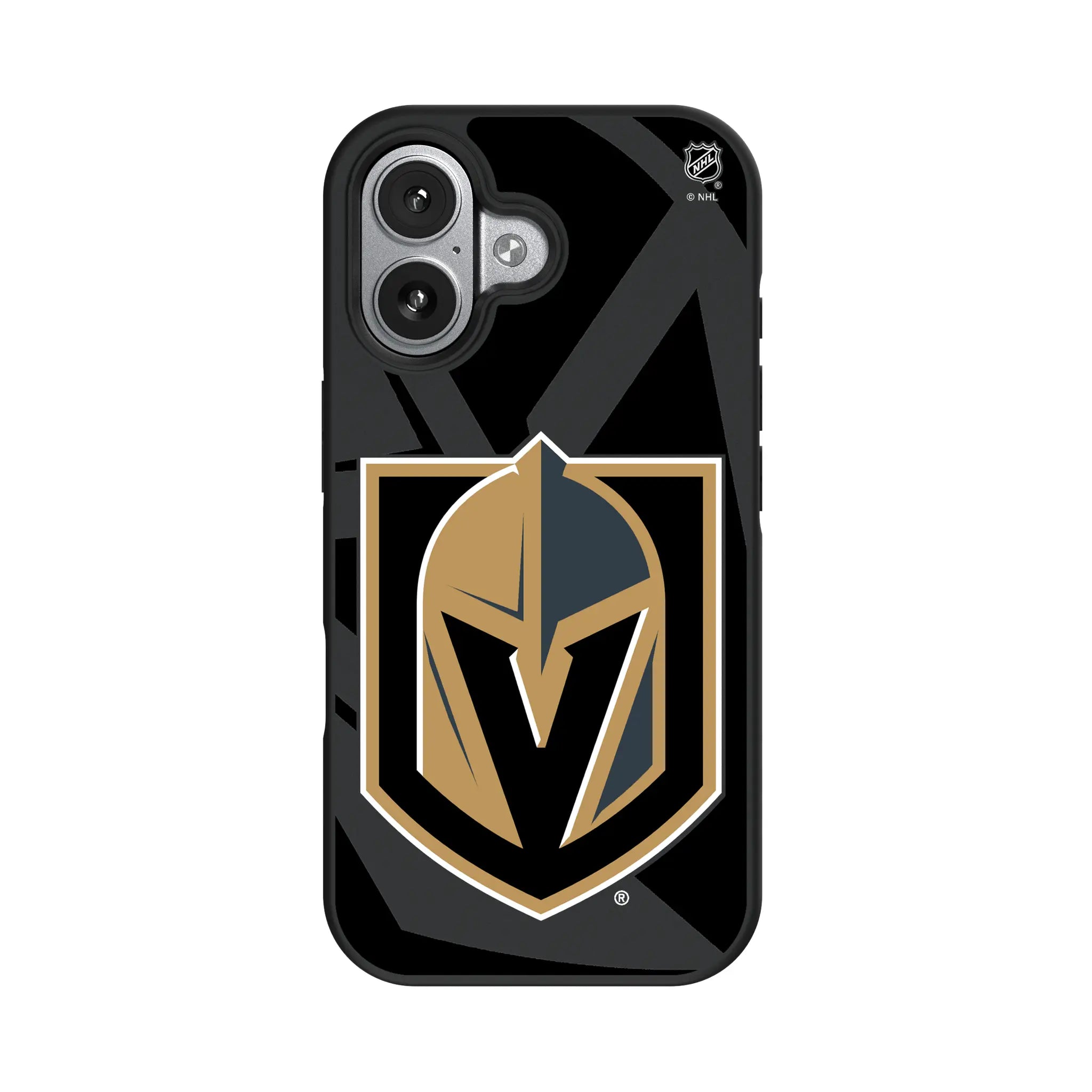 Vegas Golden Knights Monocolor Tilt iPhone Bump Phone Case for Apple iPhone#Device_iPhone 17
