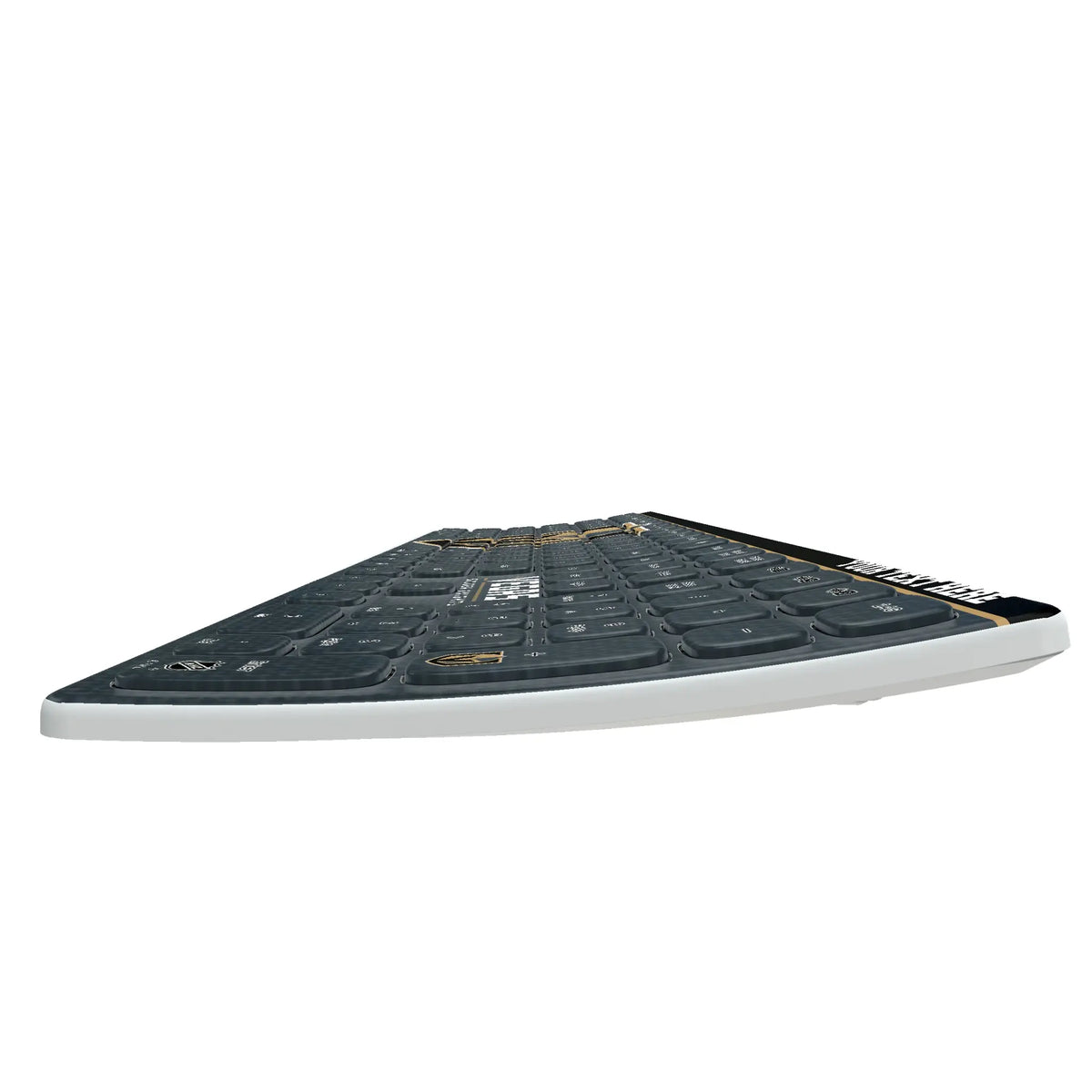 Vegas Golden Knights Personalized Endzone Solid KKB605 Curved Wireless Keyboard