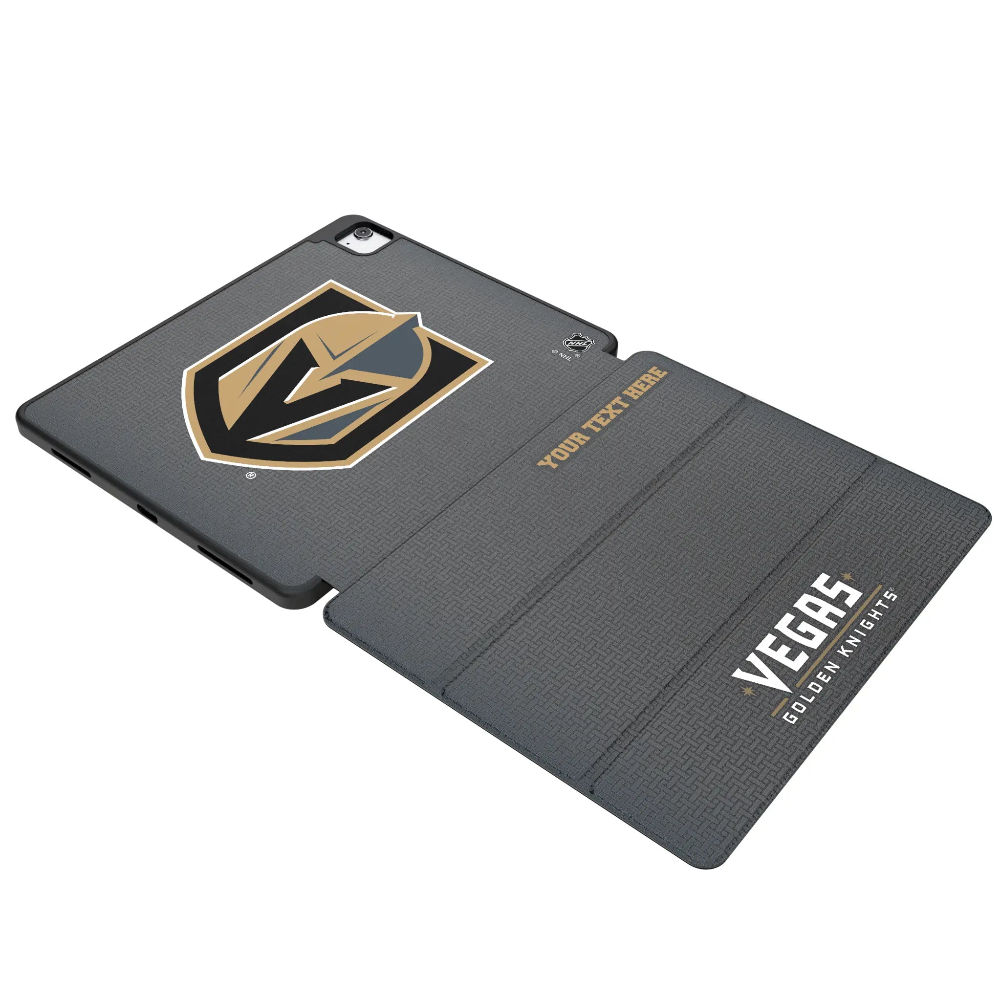 Vegas Golden Knights Personalized Linen iPad Tablet Case for Apple iPad