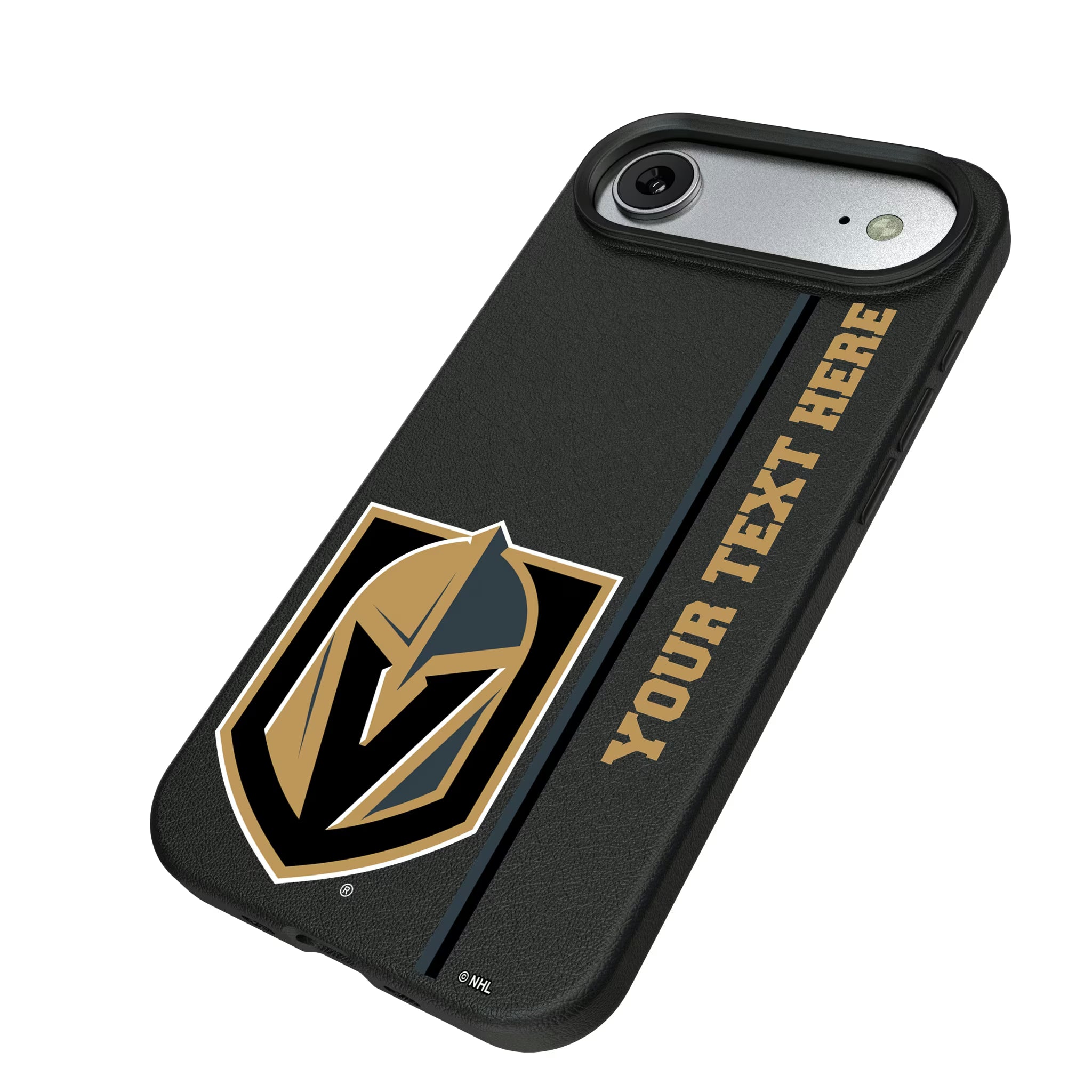 Vegas Golden Knights Personalized Sidebard iPhone MagSafe Compatible Phone Case for Apple iPhone - Isometric View#Device_iPhone Air