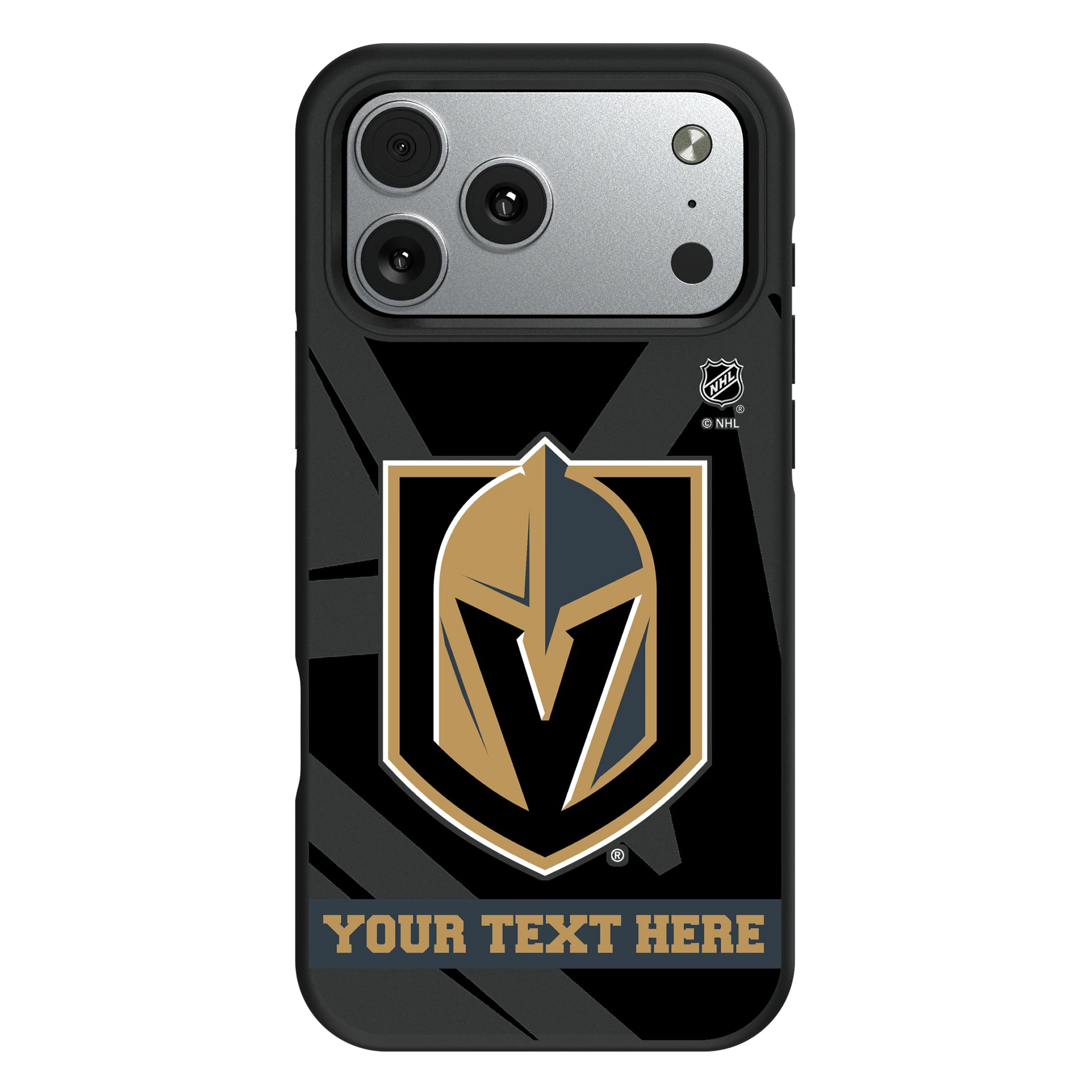 Vegas Golden Knights Personalized Tilt iPhone Bump Phone Case for Apple iPhone#Device_iPhone 17 Pro Max