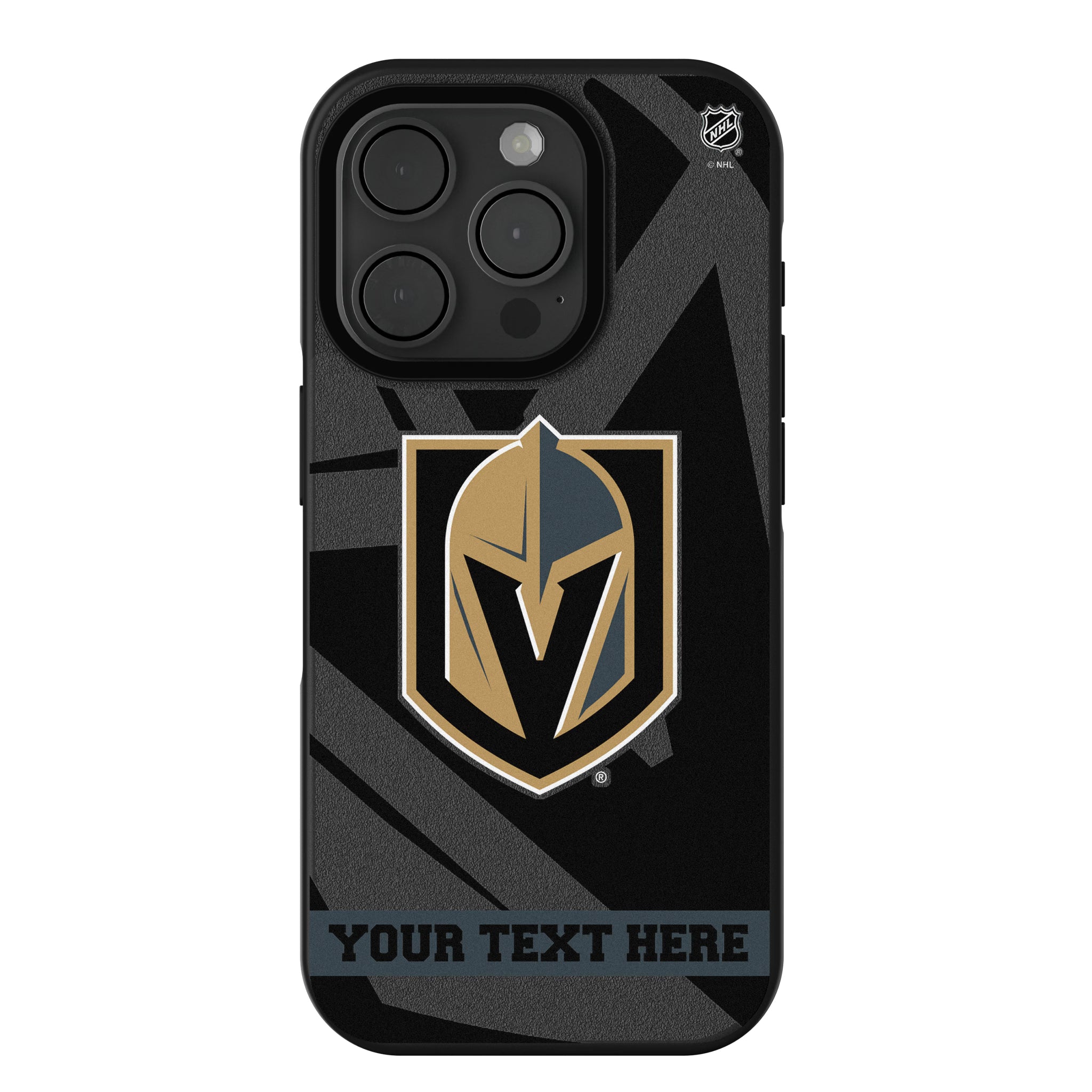 Vegas Golden Knights Personalized Tilt iPhone Bump Phone Case for Apple iPhone