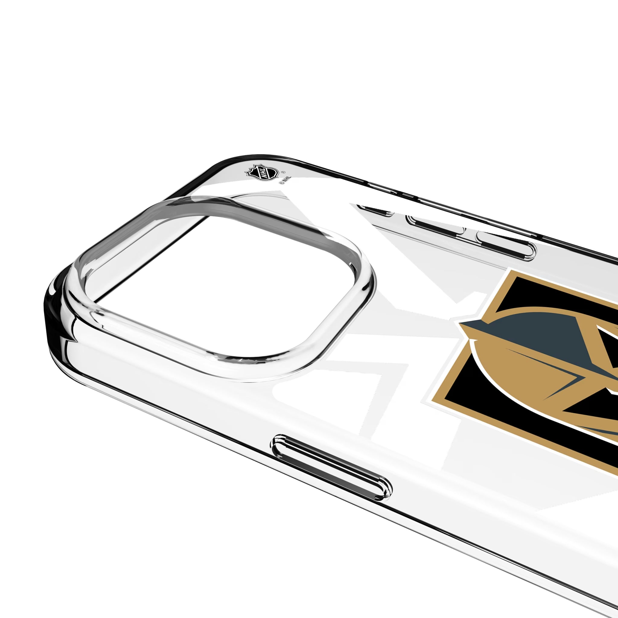 Vegas Golden Knights Personalized Tilt iPhone Clear Phone Case for Apple iPhone - Detail