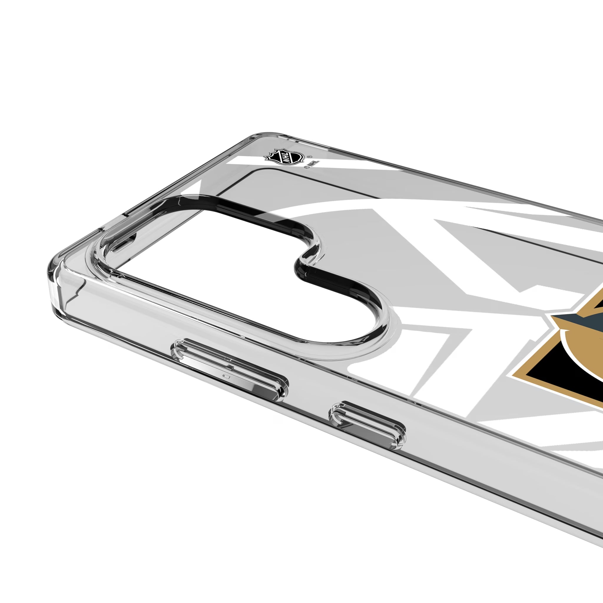 Vegas Golden Knights Personalized Tilt Galaxy Clear Phone Case for Samsung Galaxy - Detail