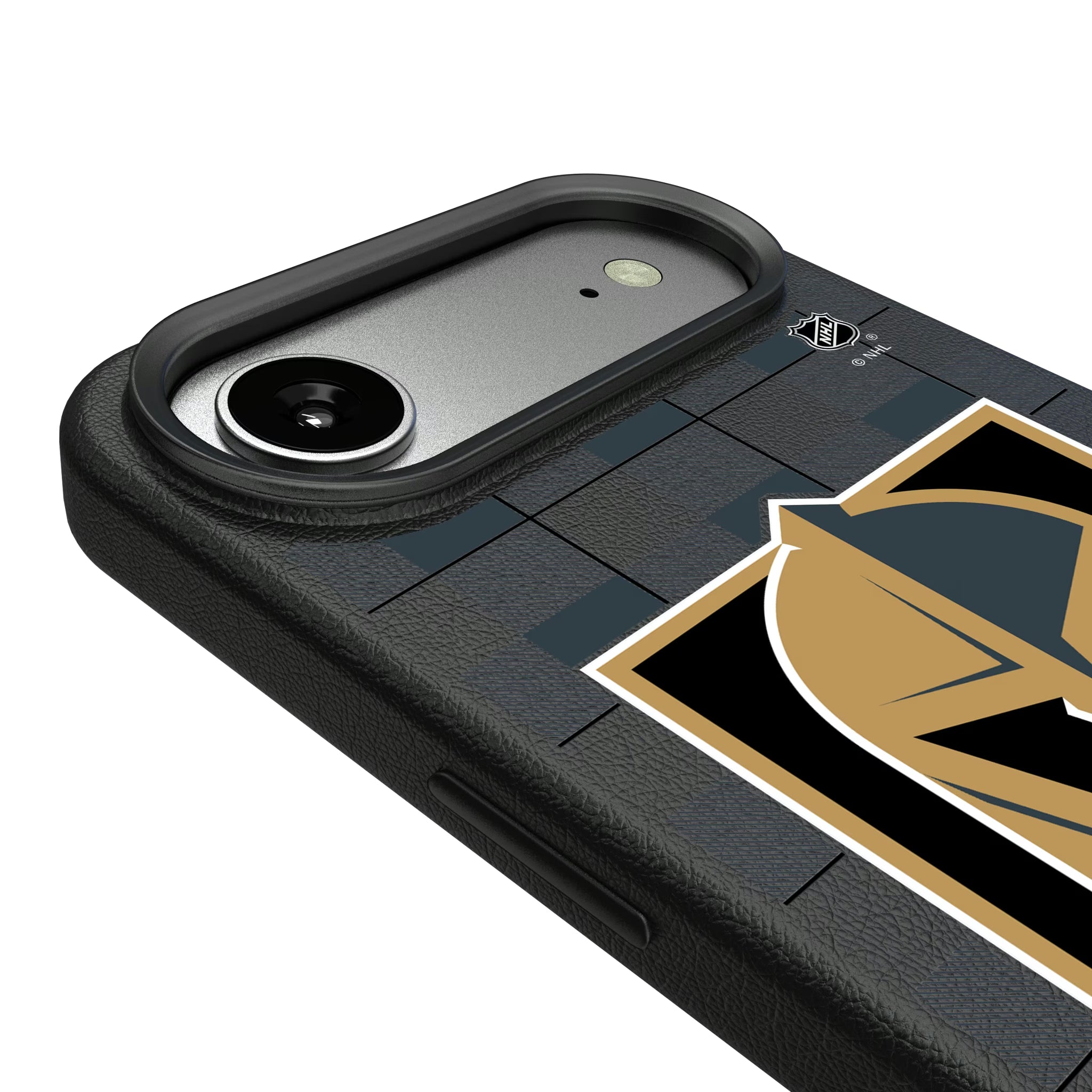 Vegas Golden Knights Plaid iPhone MagSafe Compatible Phone Case for Apple iPhone - Detail#Device_iPhone Air