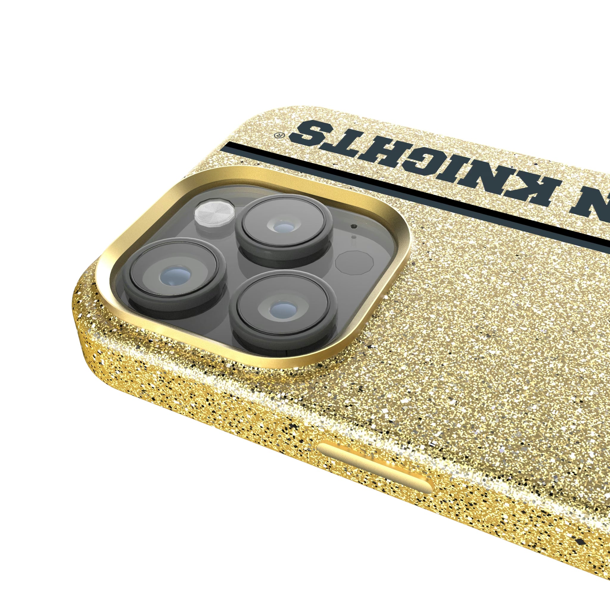 Vegas Golden Knights Sidebar iPhone Bling Phone Case for Apple iPhone - Detail