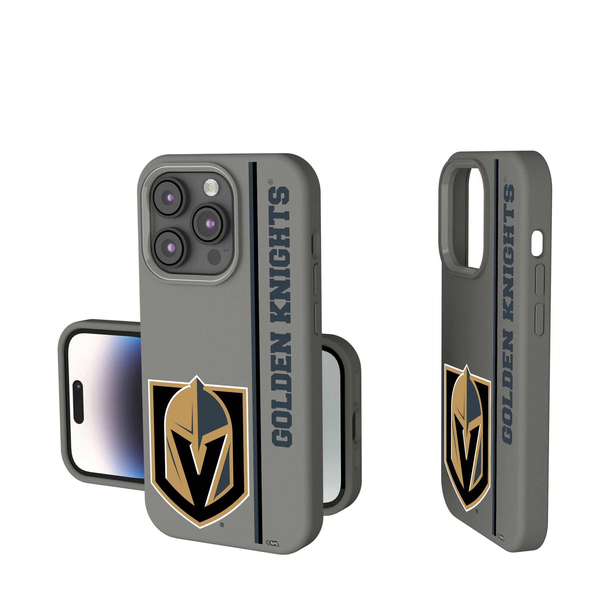 Vegas Golden Knights Sidebar iPhone Soft Touch Phone Case for Apple iPhone