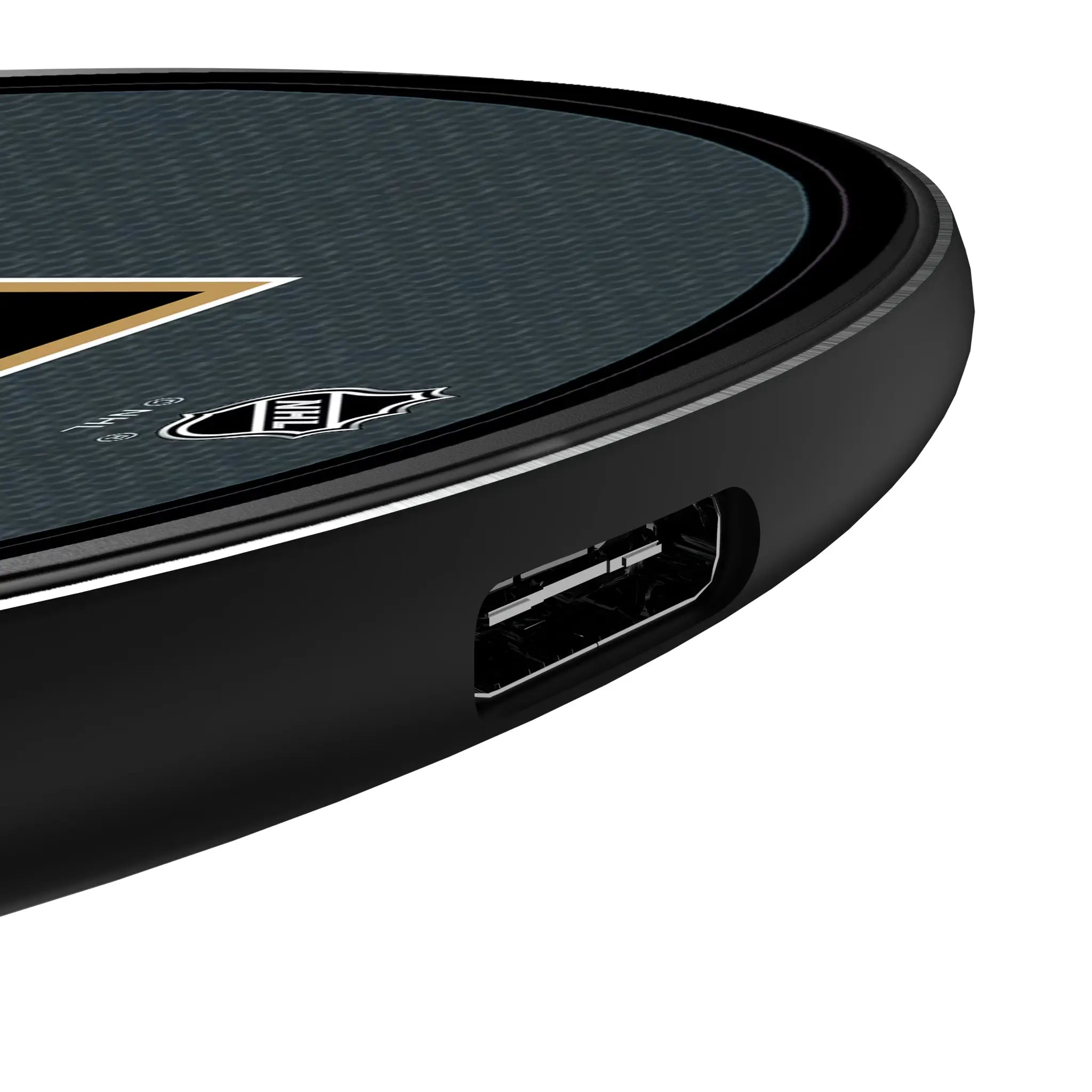 Vegas Golden Knights Stripe 15-Watt Wireless Charger - Detail