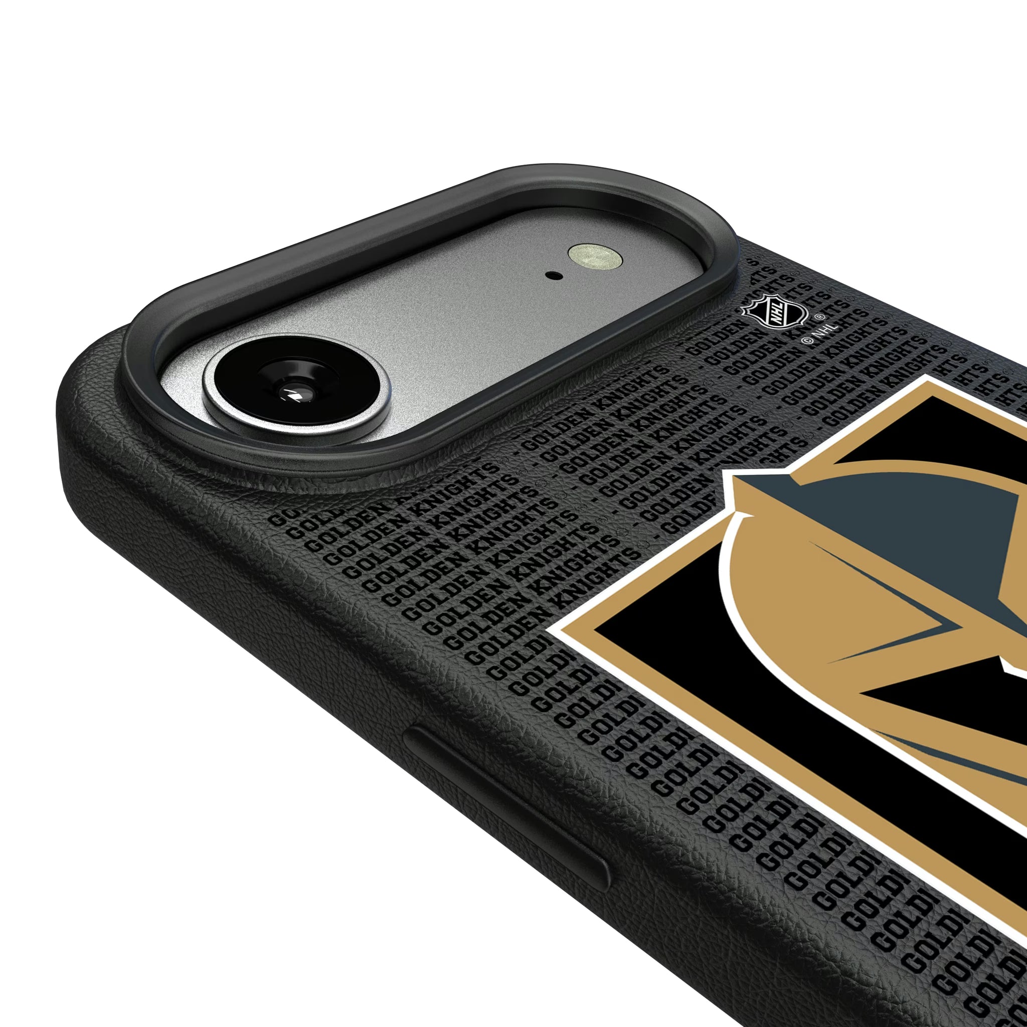Vegas Golden Knights Text Backdrop iPhone MagSafe Compatible Phone Case for Apple iPhone - Detail#Device_iPhone Air