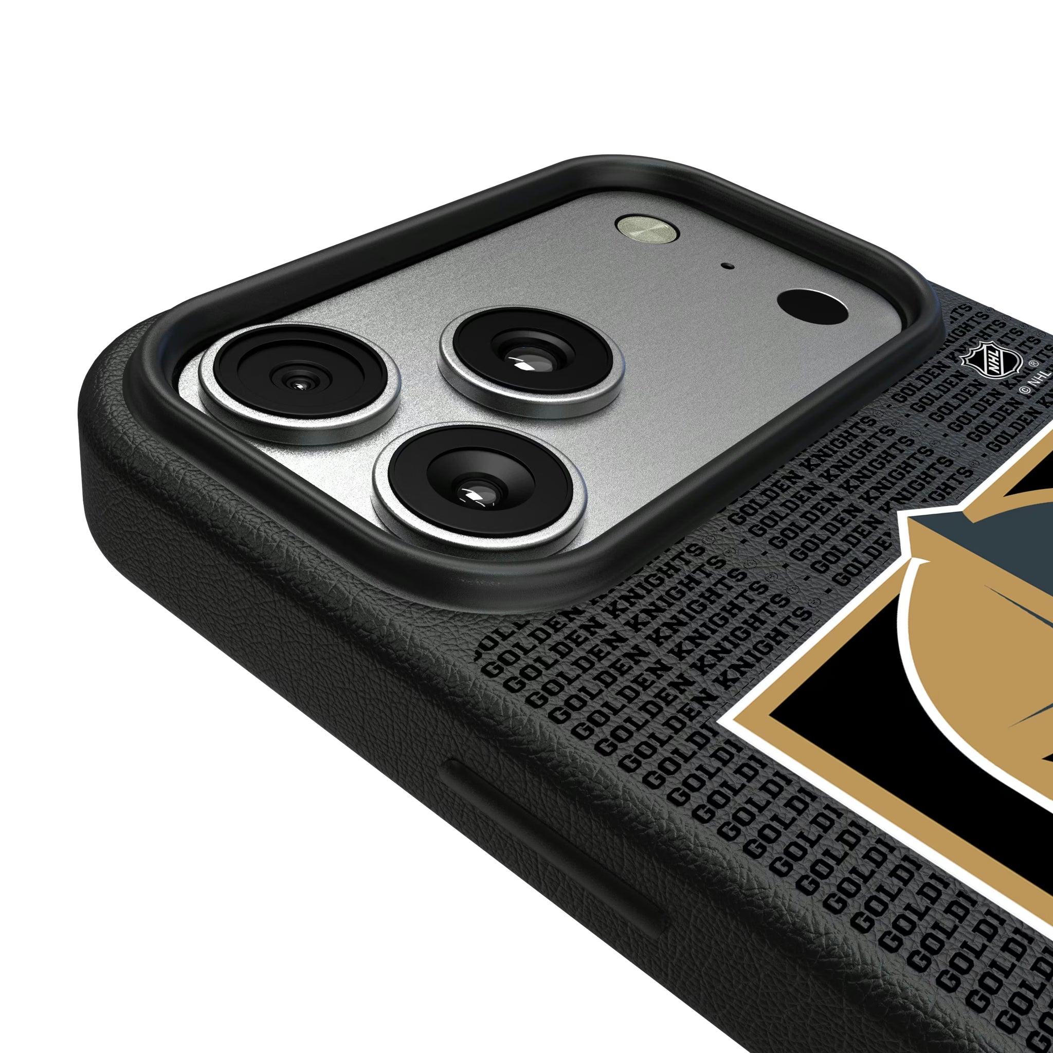 Vegas Golden Knights Text Backdrop iPhone MagSafe Compatible Phone Case for Apple iPhone - Detail#Device_iPhone 17 Pro Max