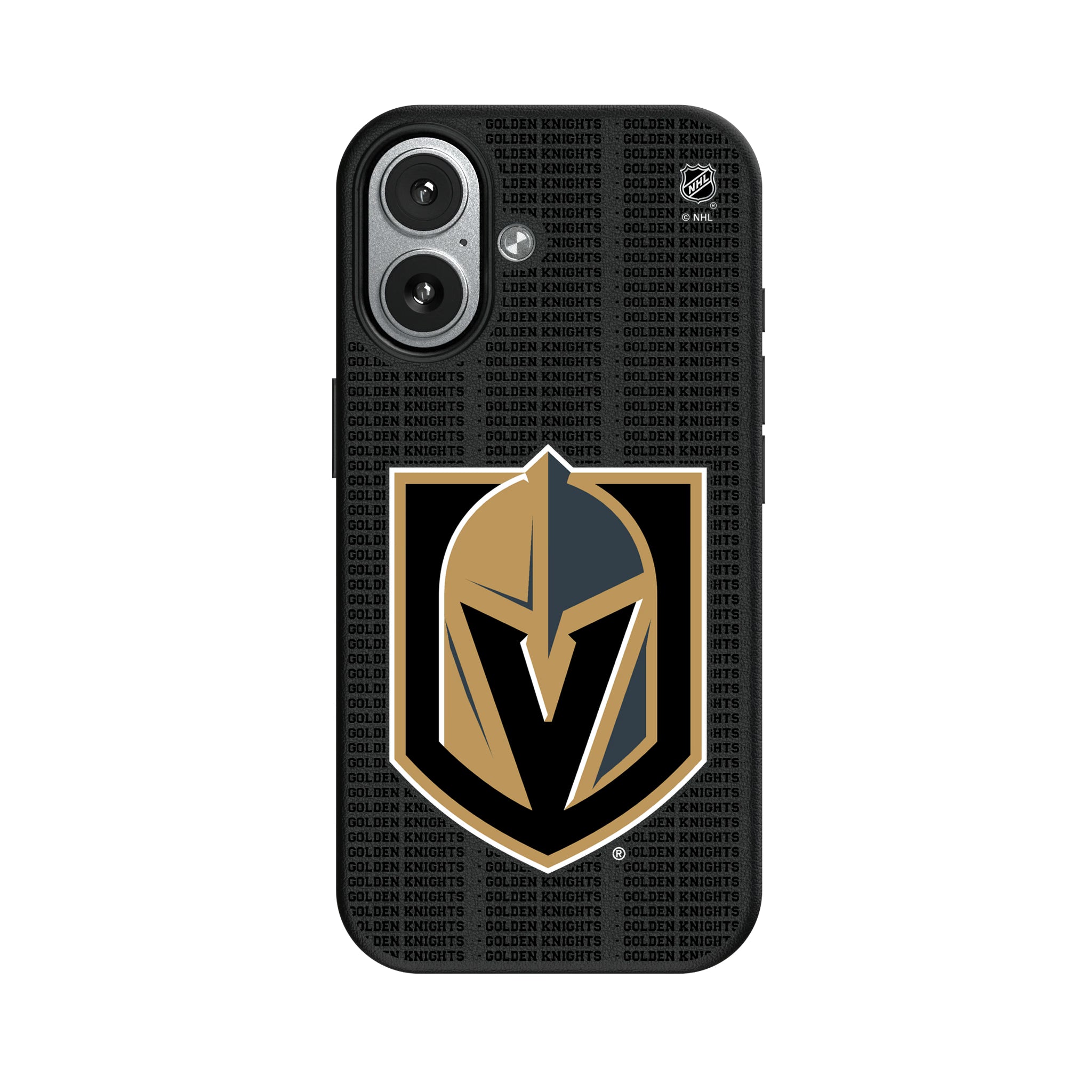 Vegas Golden Knights Text Backdrop iPhone MagSafe Compatible Phone Case for Apple iPhone#Device_iPhone 17