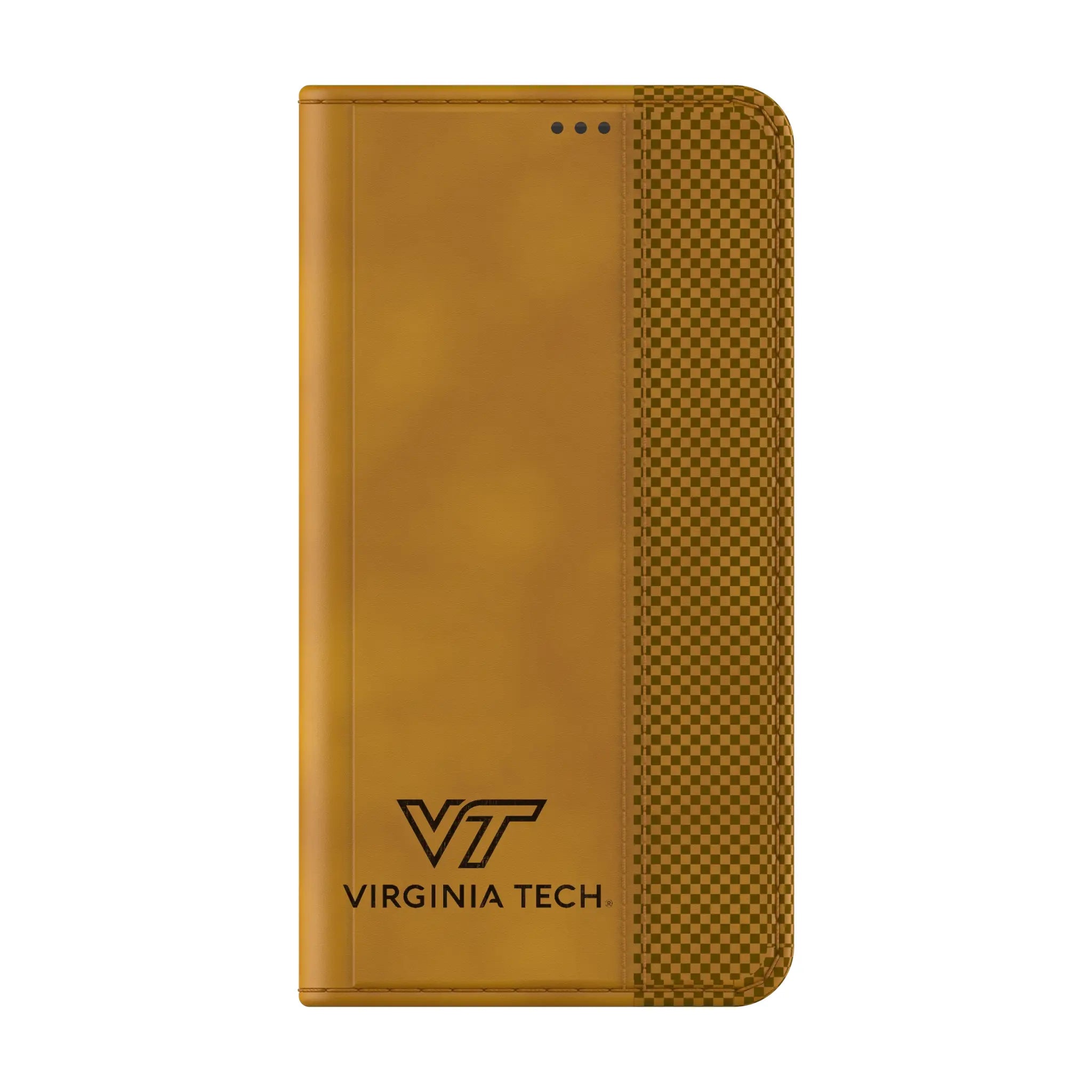 Virginia Tech Hokies Burn Galaxy Folio Phone Case for Samsung Galaxy