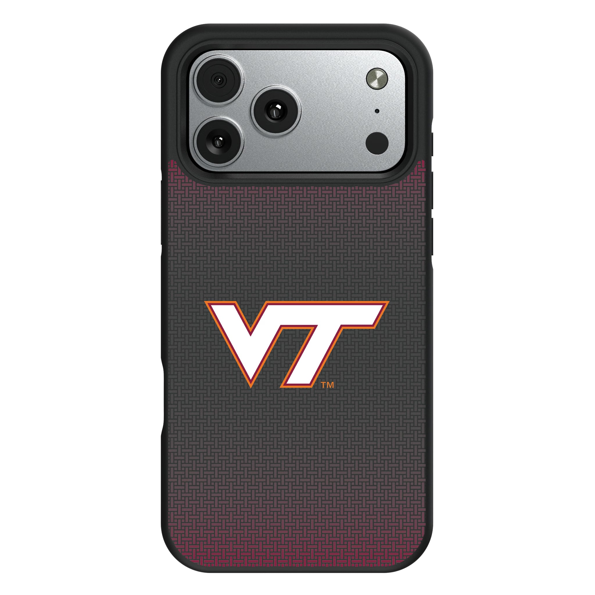 Virginia Tech Hokies Linen iPhone Bump Phone Case for Apple iPhone#Device_iPhone 17 Pro Max