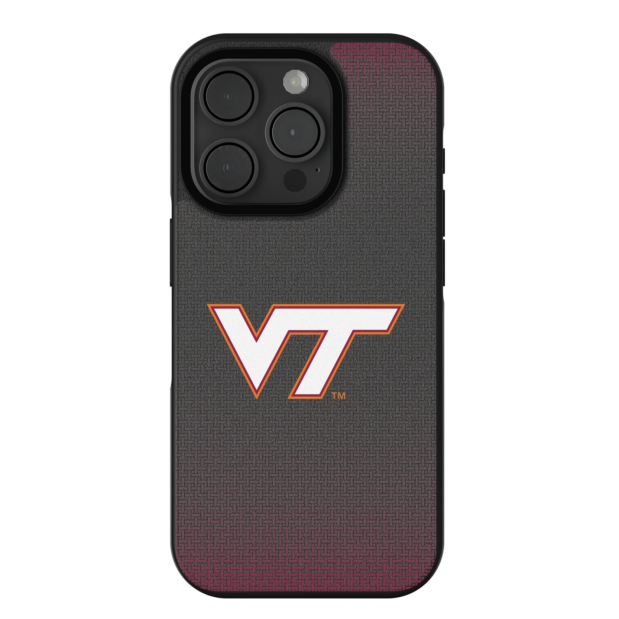 Virginia Tech Hokies Linen iPhone Bump Phone Case for Apple iPhone