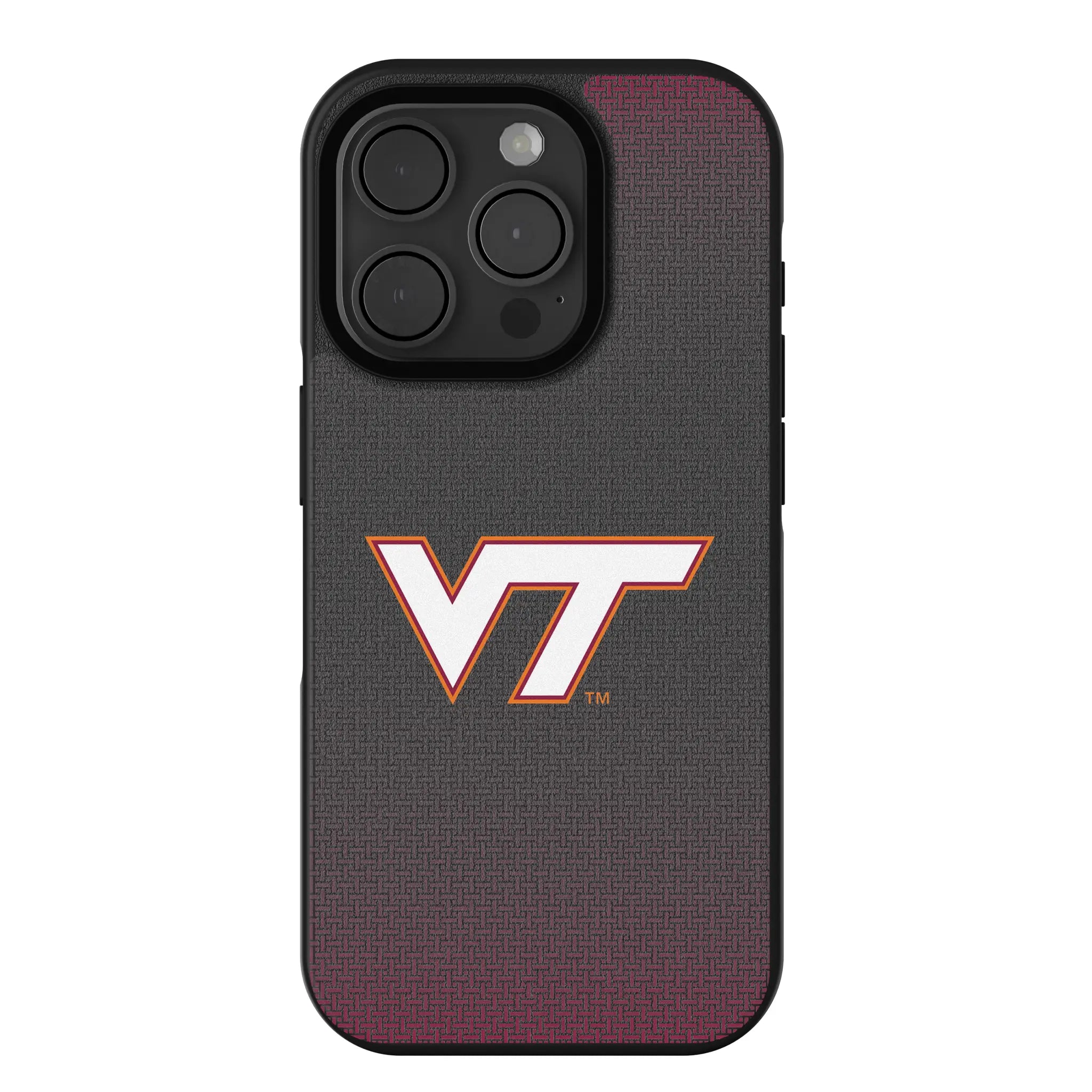 Virginia Tech Hokies Linen iPhone Bump Phone Case for Apple iPhone