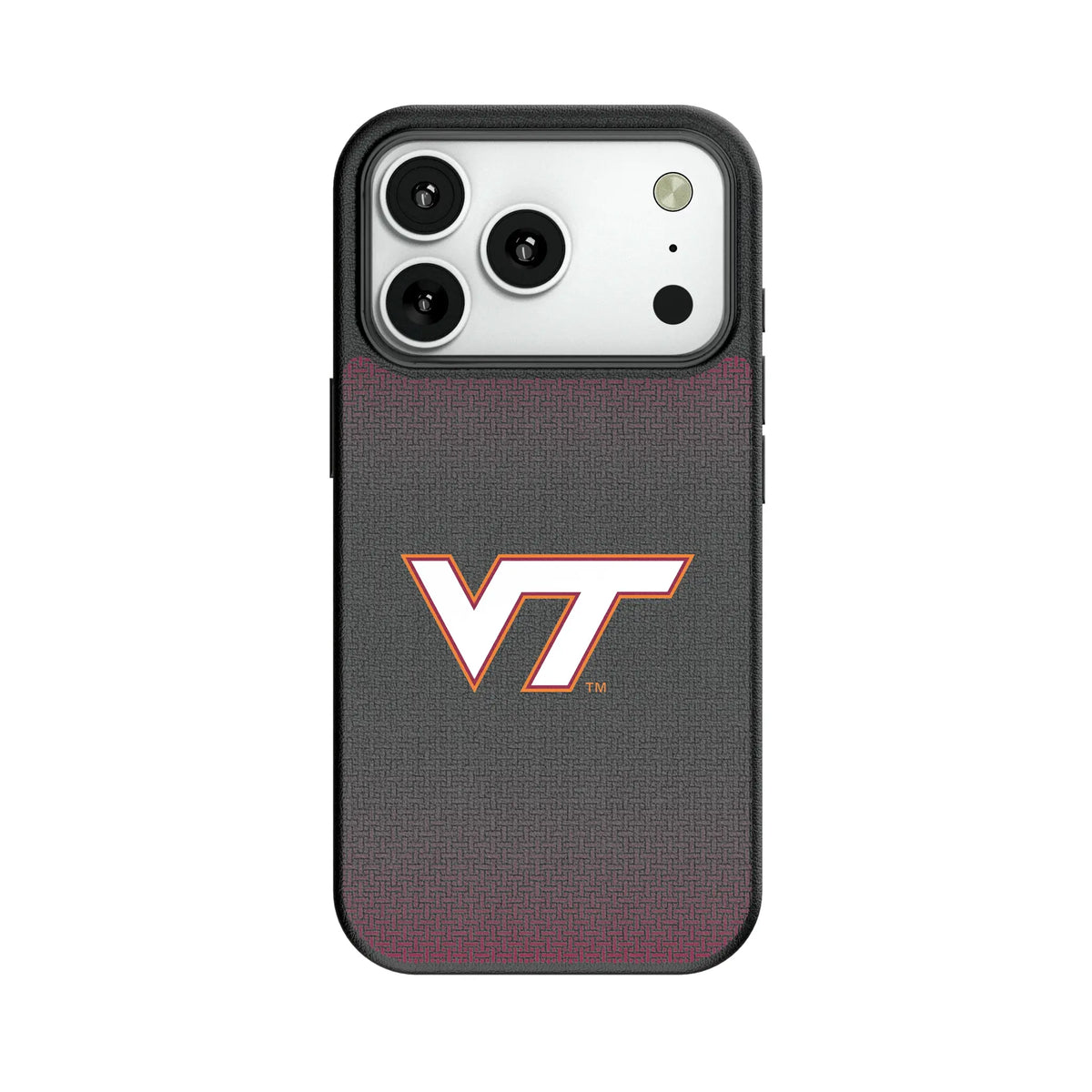 Virginia Tech Hokies Linen MagSafe Compatible Phone Case for Apple iPhone