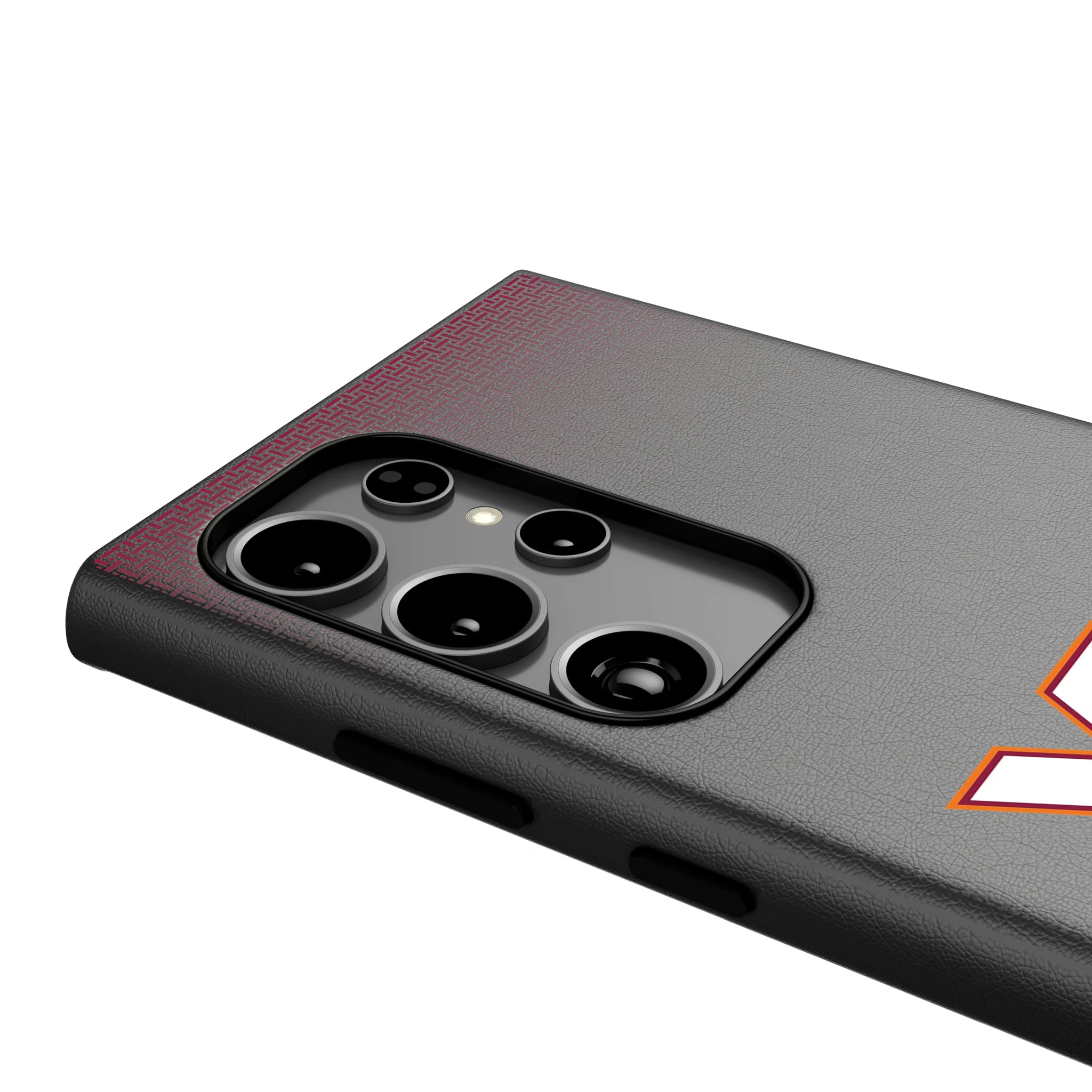Virginia Tech Hokies Linen Galaxy MagSafe Compatible Phone Case for Samsung Galaxy - Detail