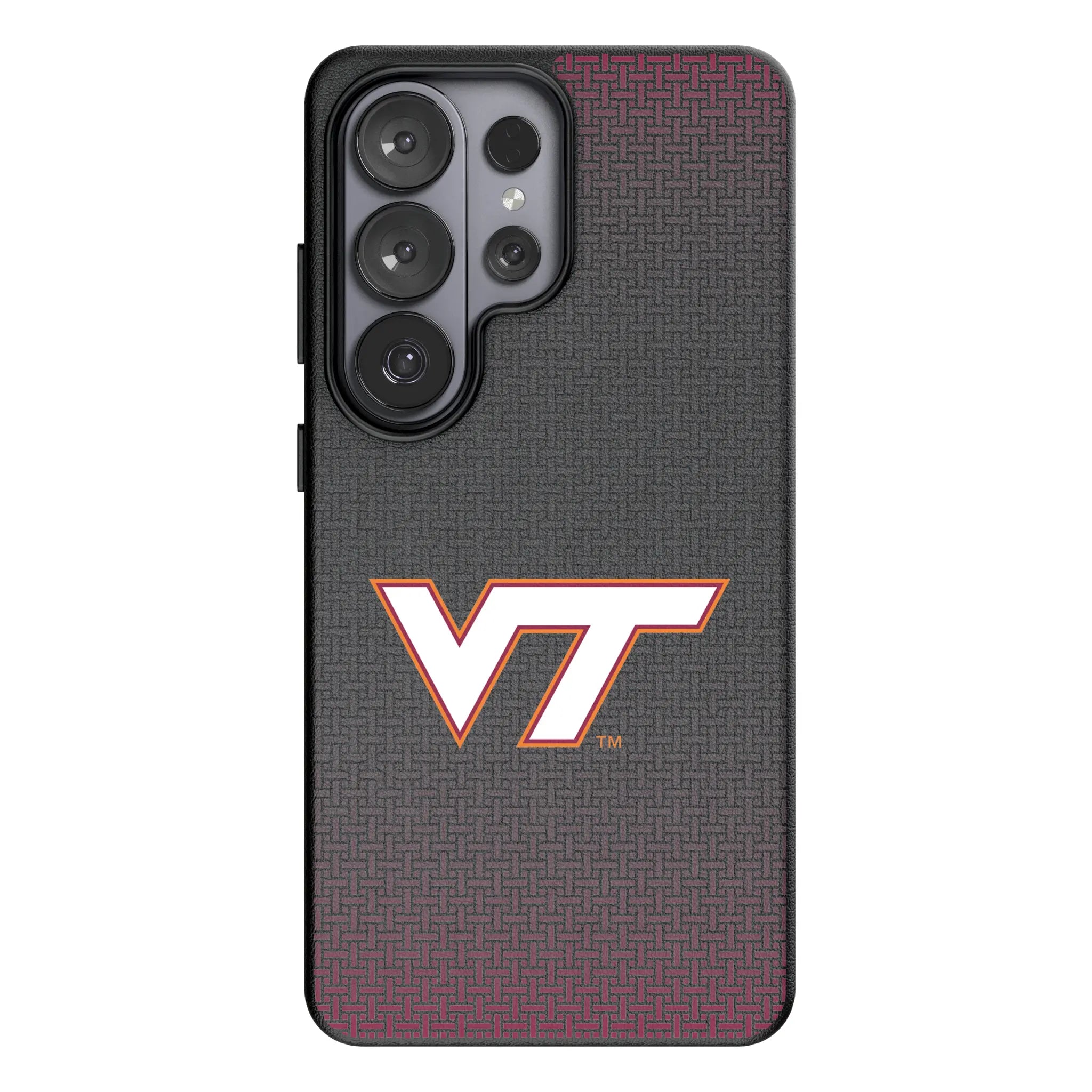 Virginia Tech Hokies Linen Galaxy MagSafe Compatible Phone Case for Samsung Galaxy#Device_Galaxy S26 Ultra