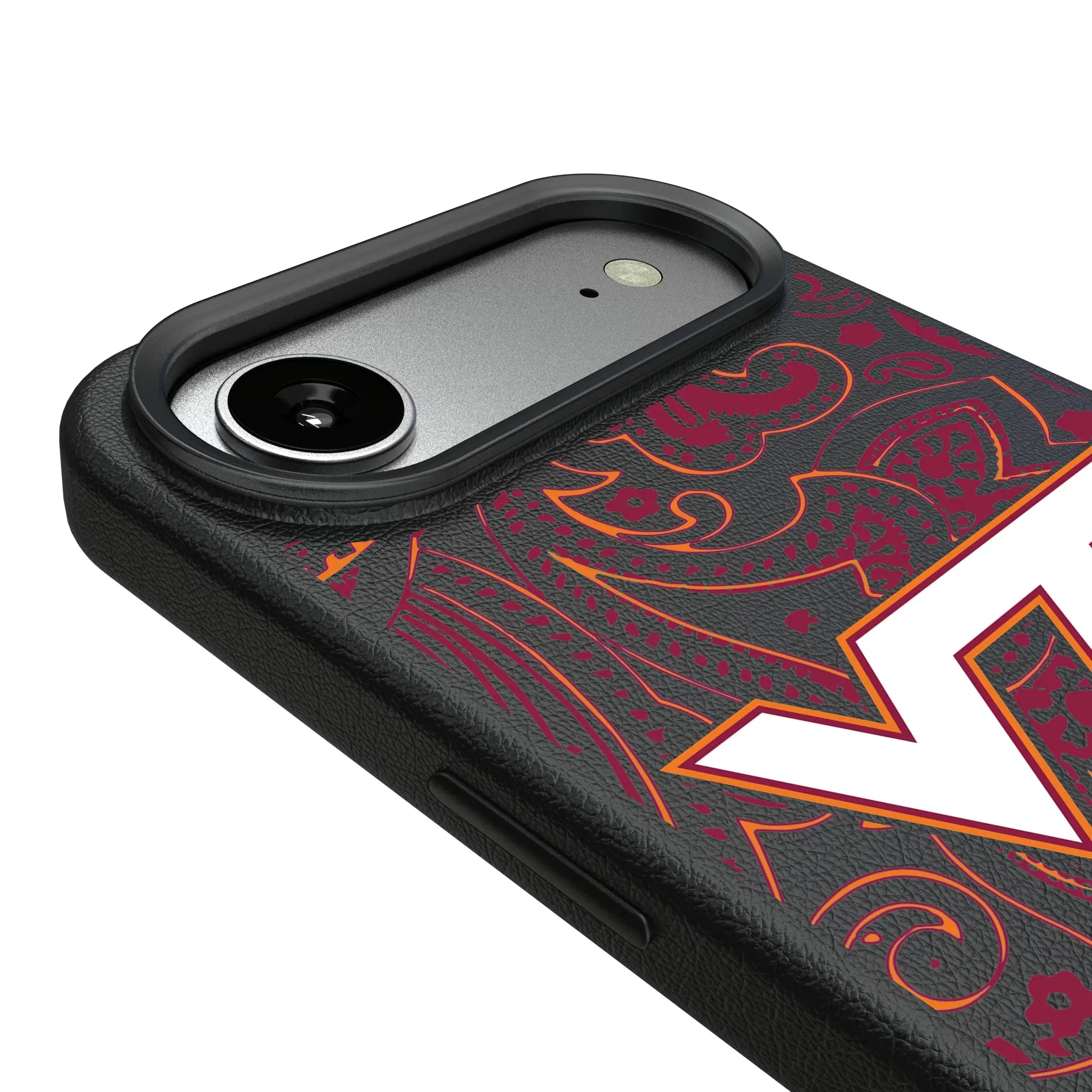 Virginia Tech Hokies Paisley iPhone MagSafe Compatible Phone Case for Apple iPhone - Detail#Device_iPhone Air