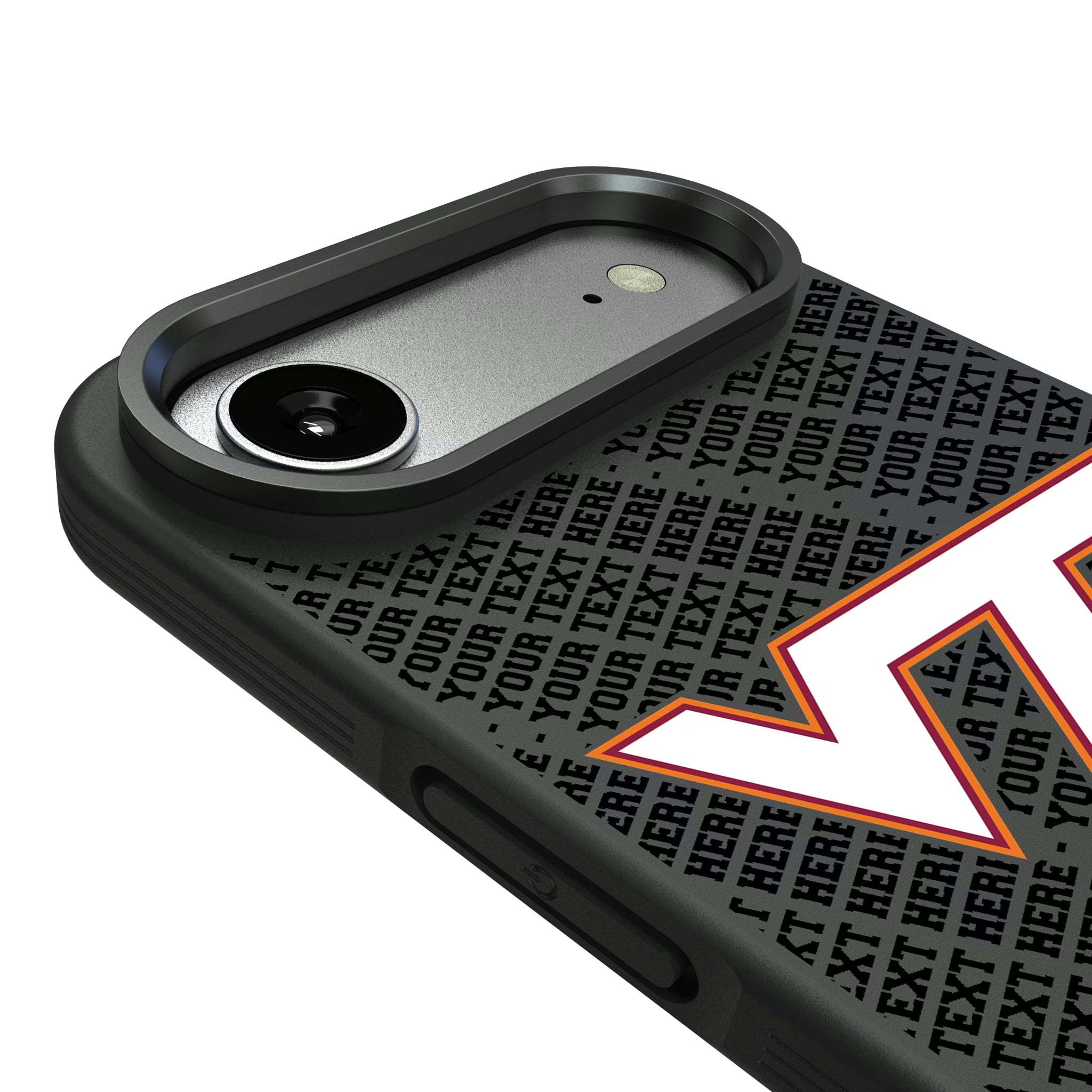Virginia Tech Hokies Personalized EndZone Plus iPhone Bump Phone Case for Apple iPhone - Detail#Device_iPhone Air