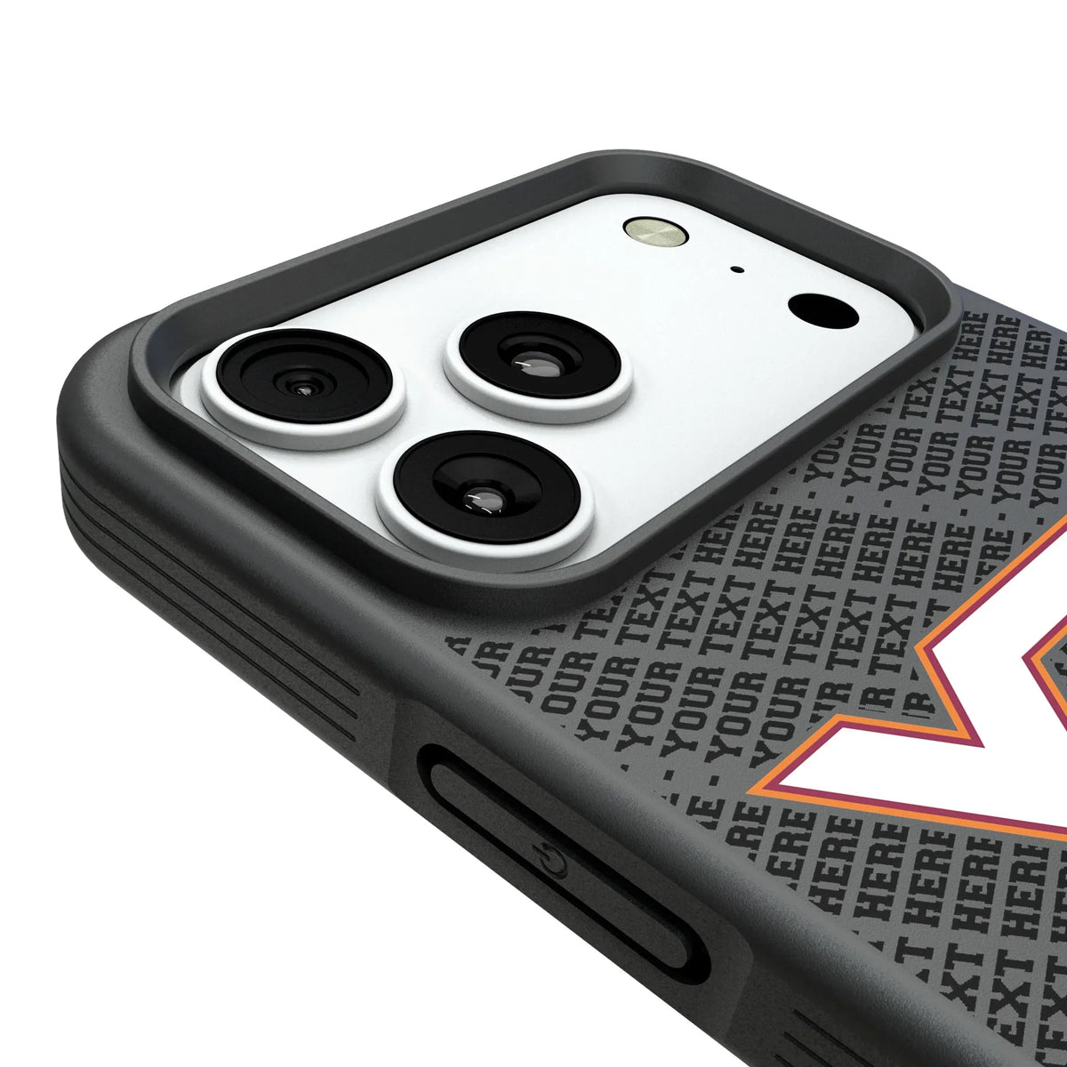 Virginia Tech Hokies Personalized EndZone Plus iPhone Bump Phone Case for Apple iPhone - Detail#Device_iPhone 18 Pro Max