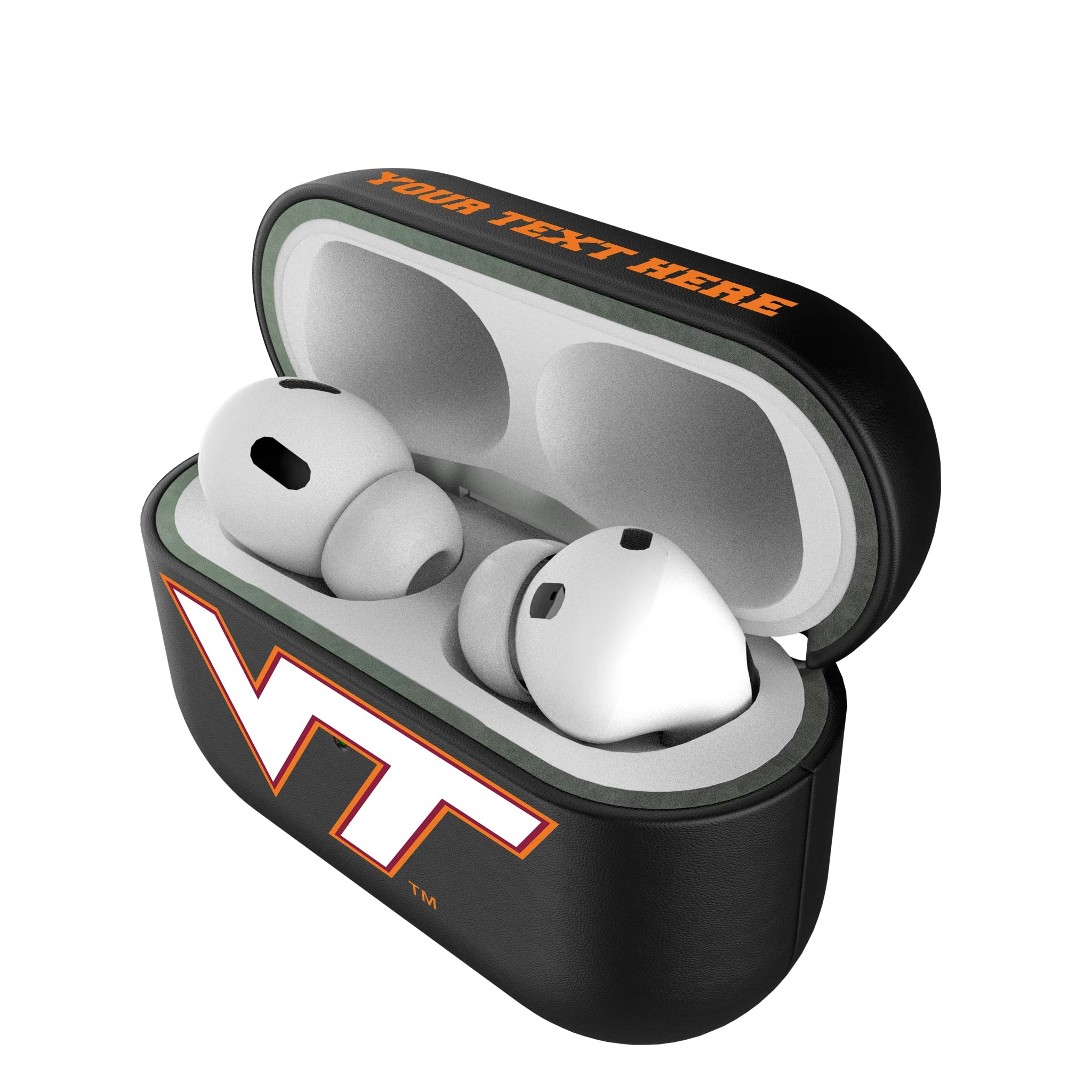 Virginia Tech Hokies Personalized Insignia AirPods AirPod Case Cover#Device_AirPods Pro 1st Gen