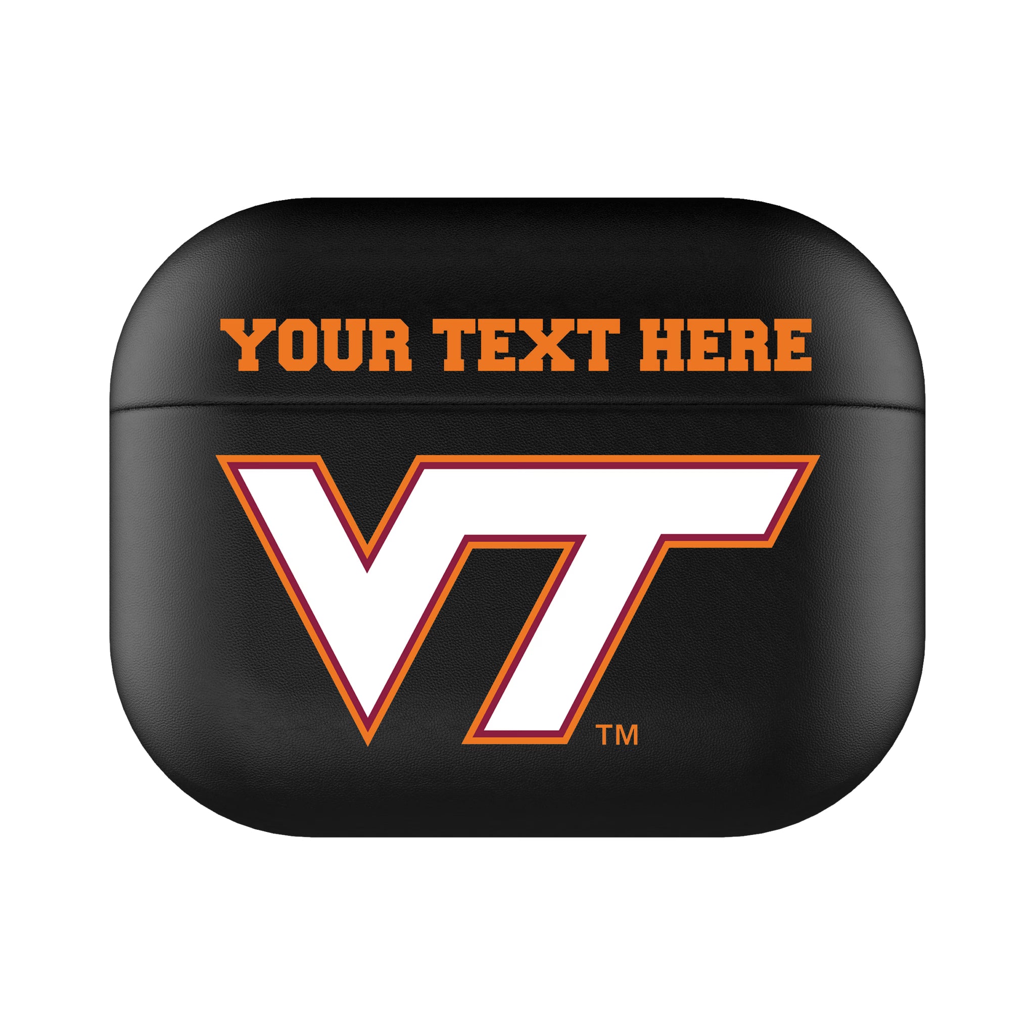 Virginia Tech Hokies Personalized Insignia AirPods AirPod Case Cover#Device_AirPods Pro 3