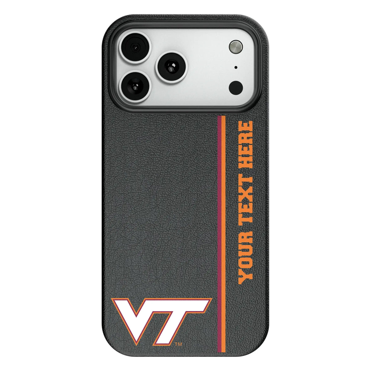 Virginia Tech Hokies Personalized Sidebard MagSafe Compatible Phone Case for Apple iPhone