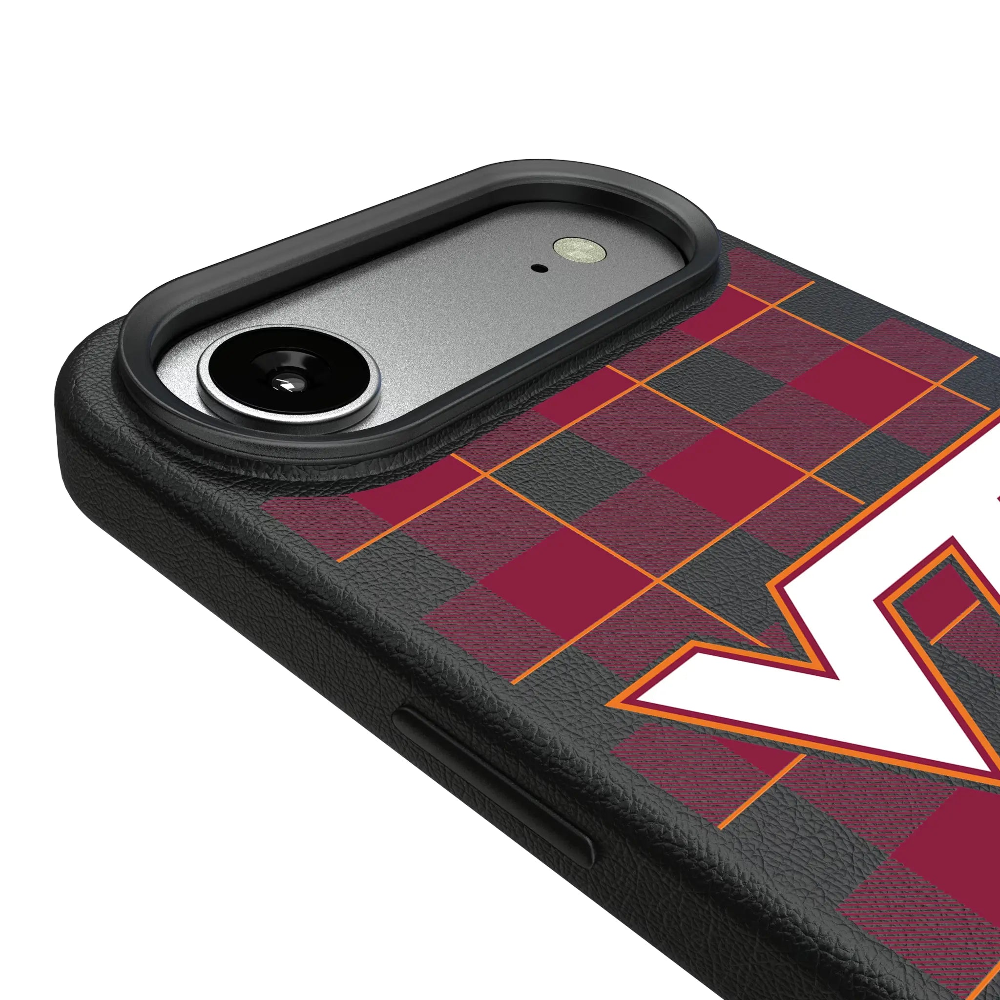 Virginia Tech Hokies Plaid iPhone MagSafe Compatible Phone Case for Apple iPhone - Detail#Device_iPhone Air
