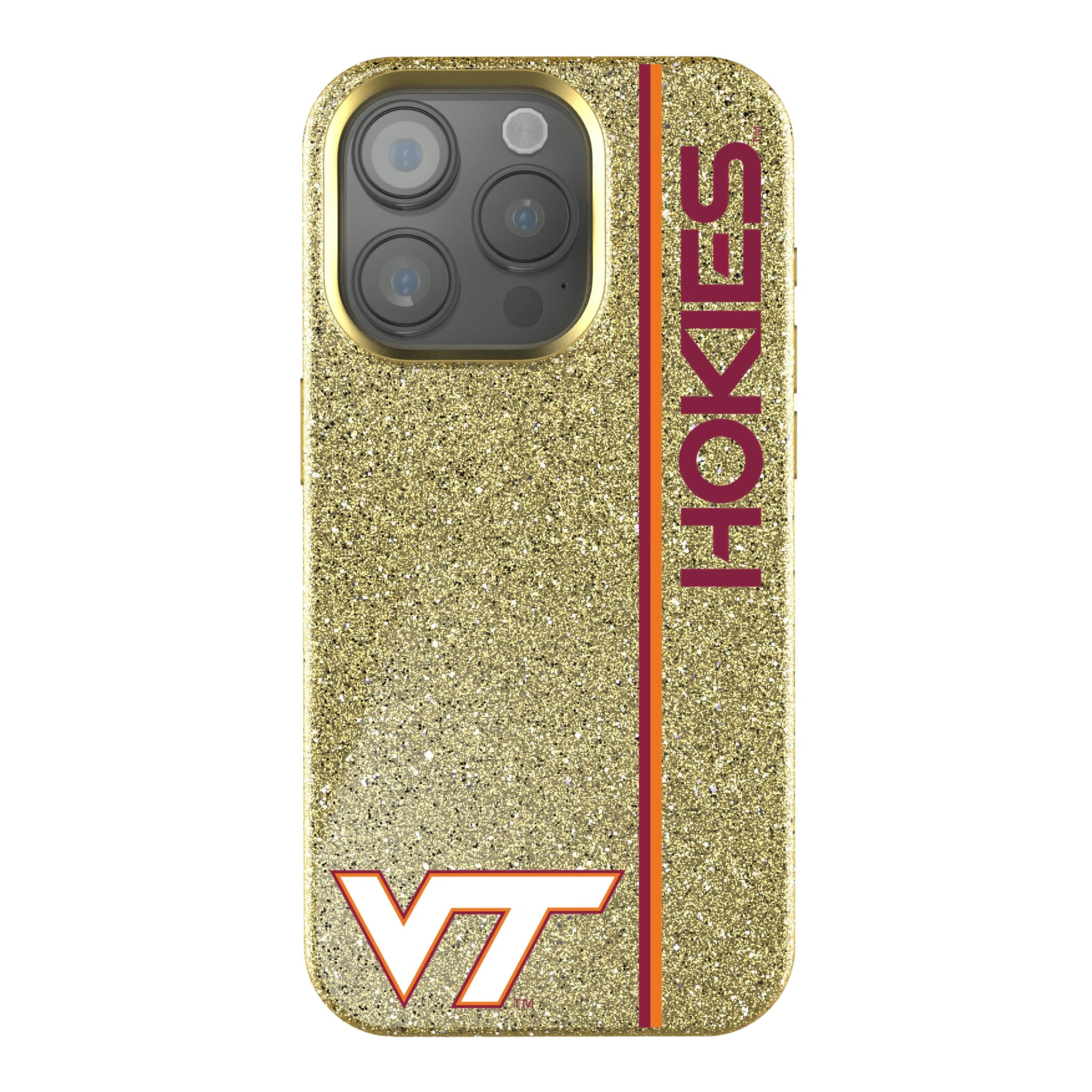 Virginia Tech Hokies Sidebar iPhone Bling Phone Case for Apple iPhone