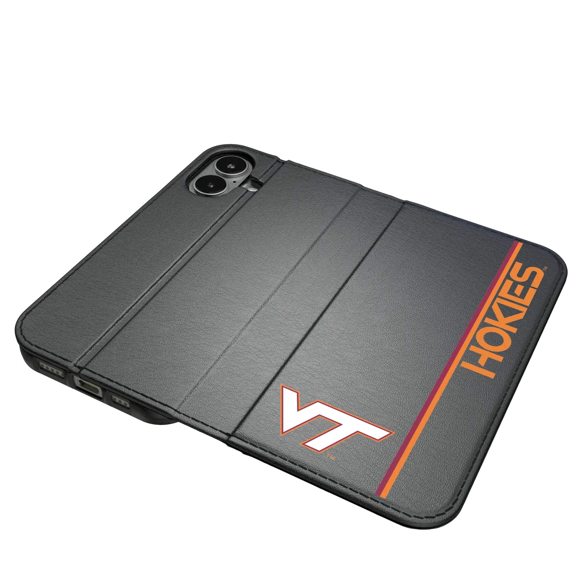 Virginia Tech Hokies Sidebar iPhone Folio Phone Case for Apple iPhone#Device_iPhone 17