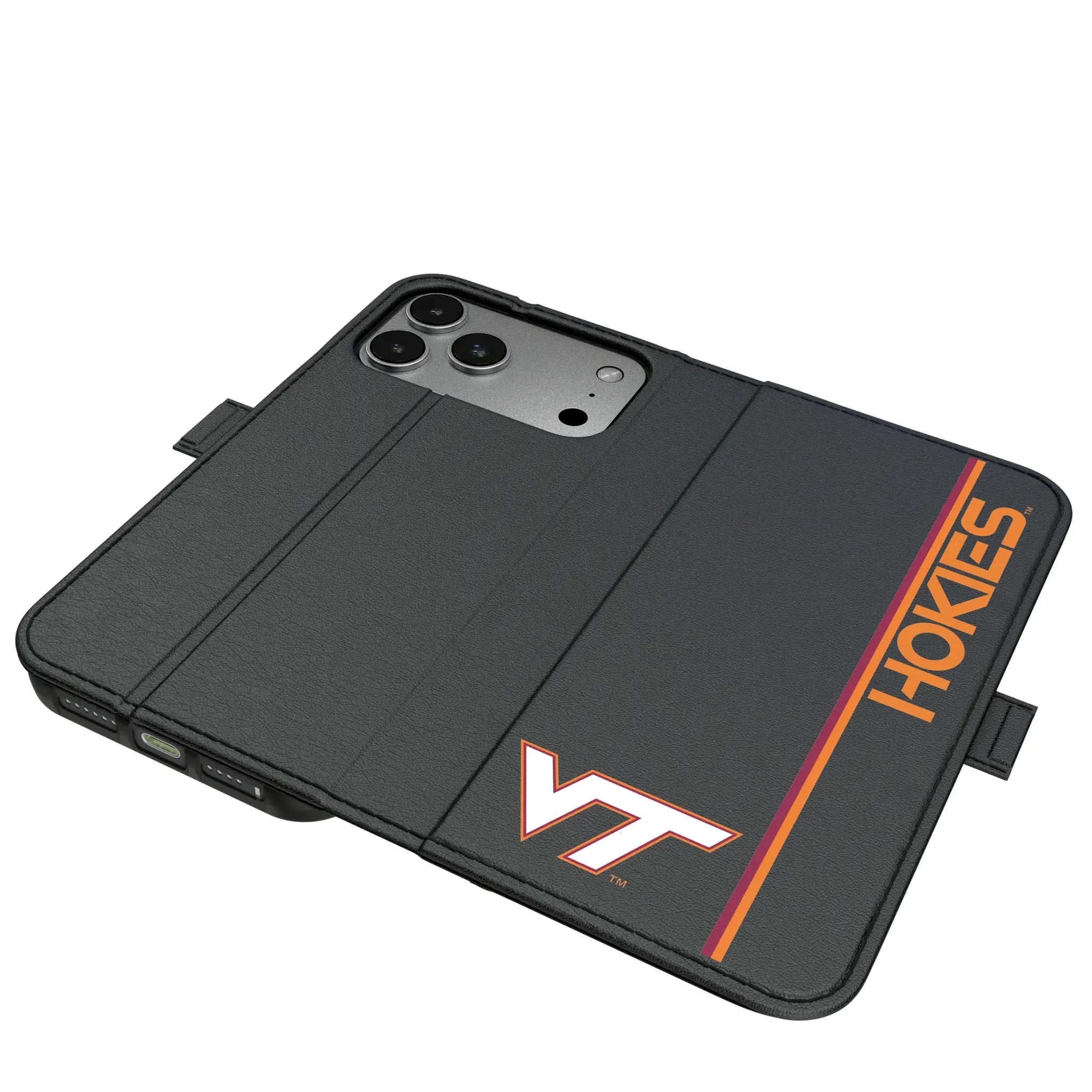 Virginia Tech Hokies Sidebar iPhone Folio Phone Case for Apple iPhone#Device_iPhone 17 Pro Max