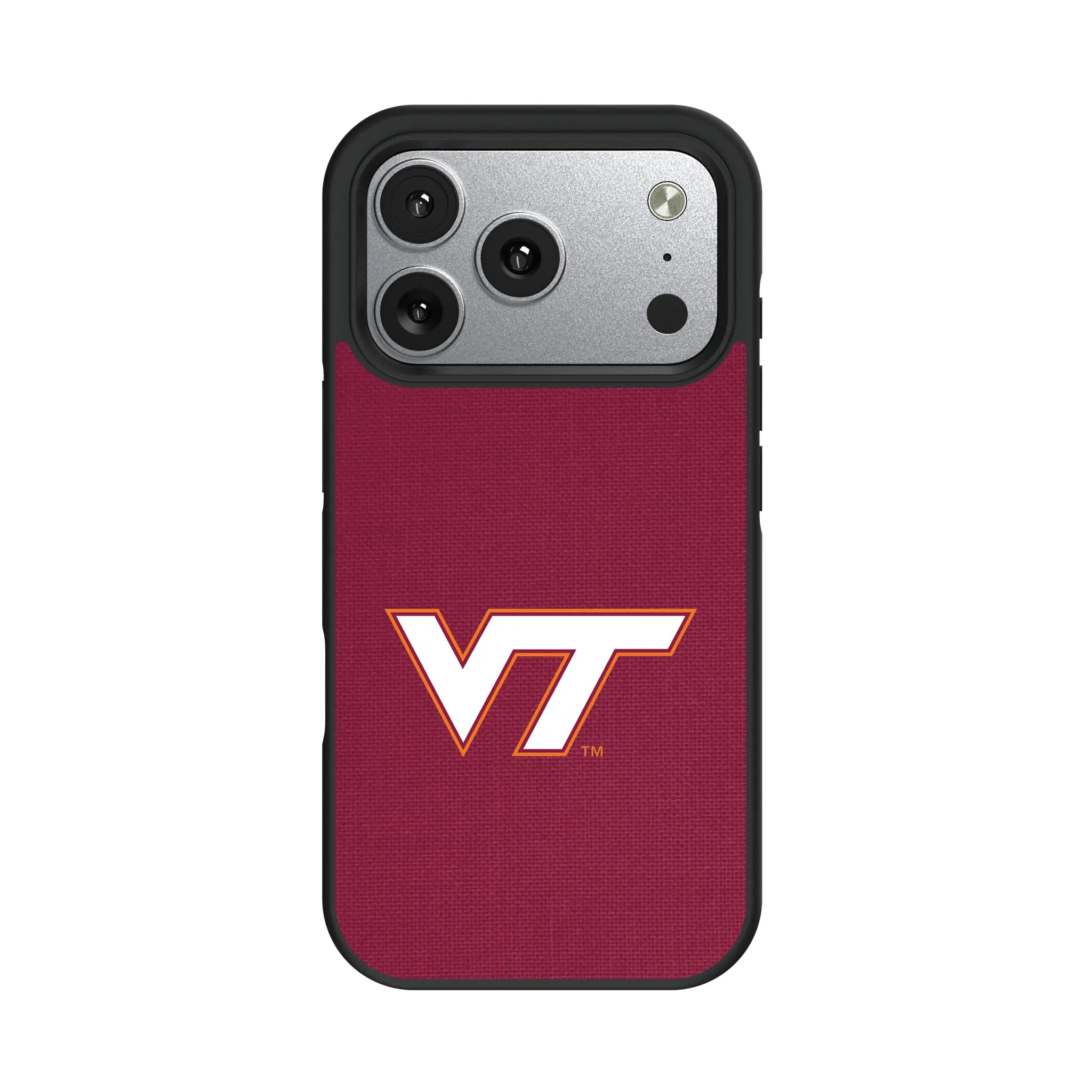 Virginia Tech Hokies Solid iPhone Bump Phone Case for Apple iPhone#Device_iPhone 17 Pro