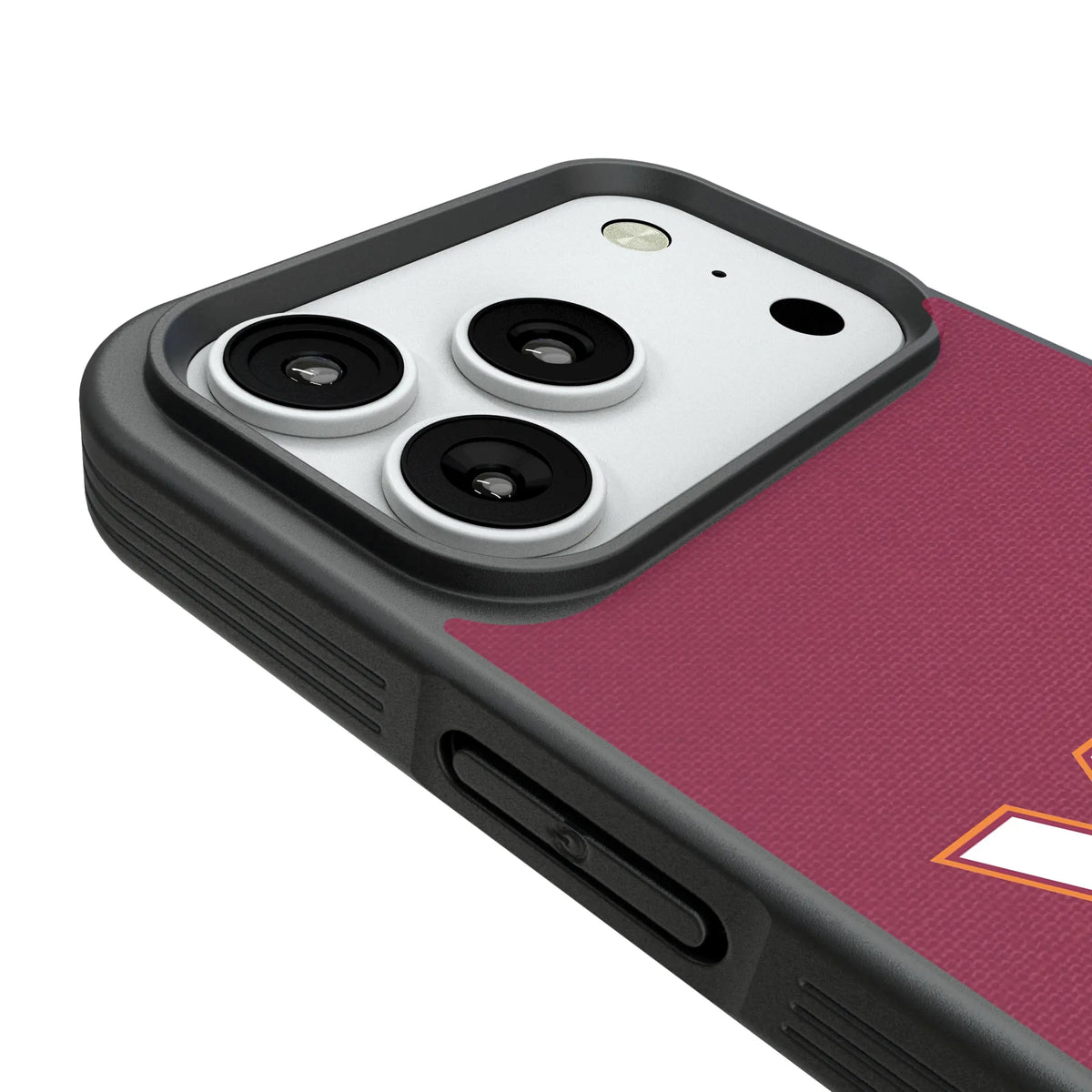 Virginia Tech Hokies Solid iPhone Bump Phone Case for Apple iPhone - Detail#Device_iPhone 18 Pro