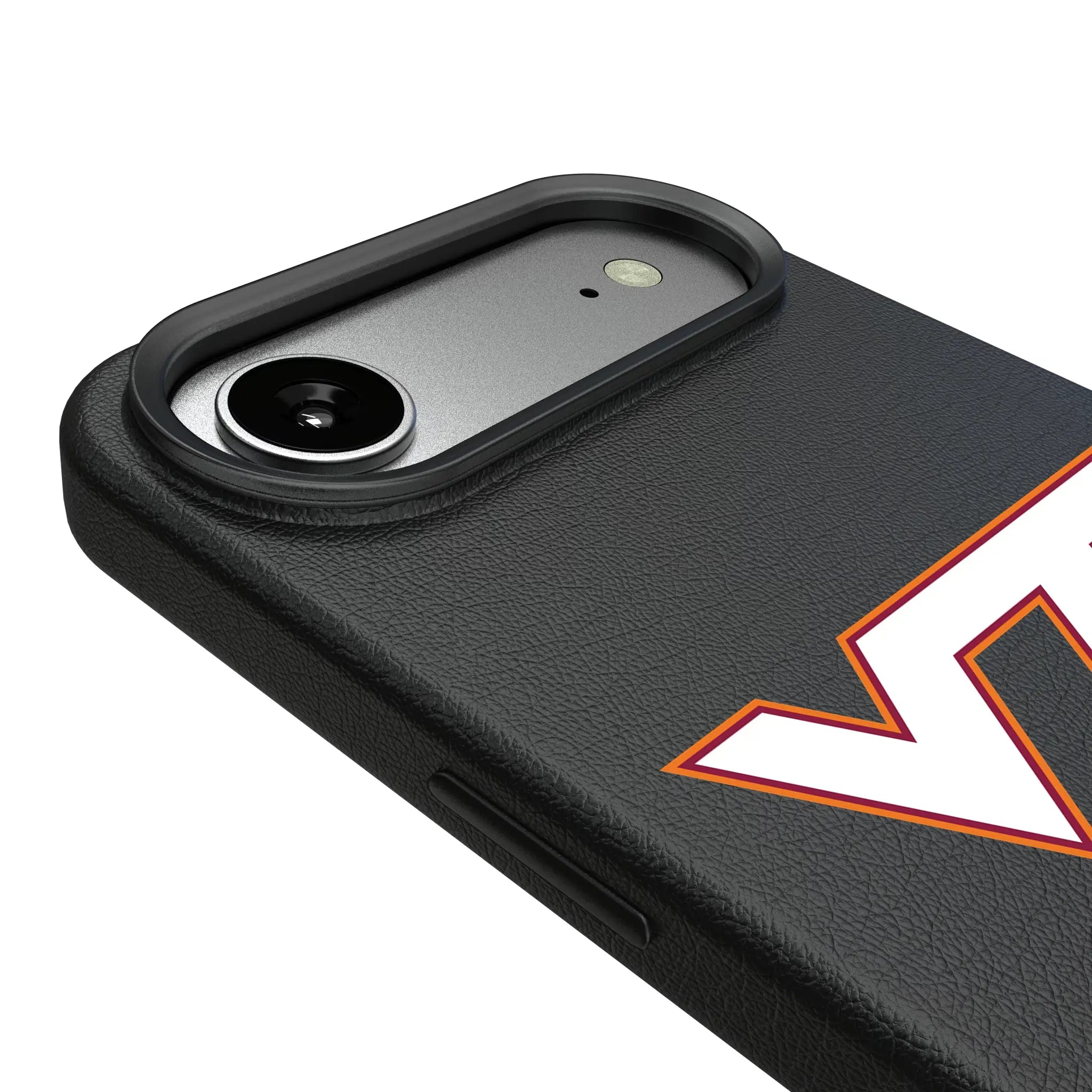 Virginia Tech Hokies Text Backdrop iPhone MagSafe Compatible Phone Case for Apple iPhone - Detail#Device_iPhone Air