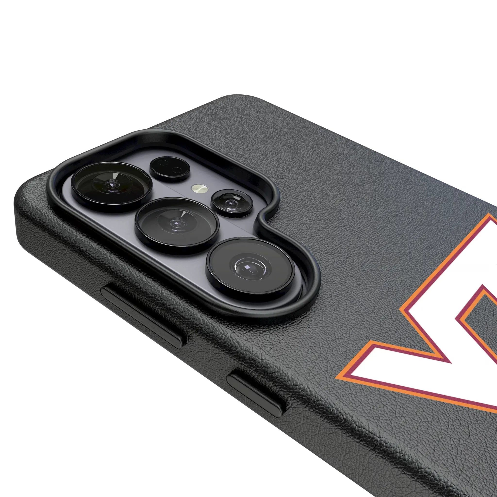 Virginia Tech Hokies Text Backdrop Galaxy MagSafe Compatible Phone Case for Samsung Galaxy - Detail#Device_Galaxy S26 Ultra