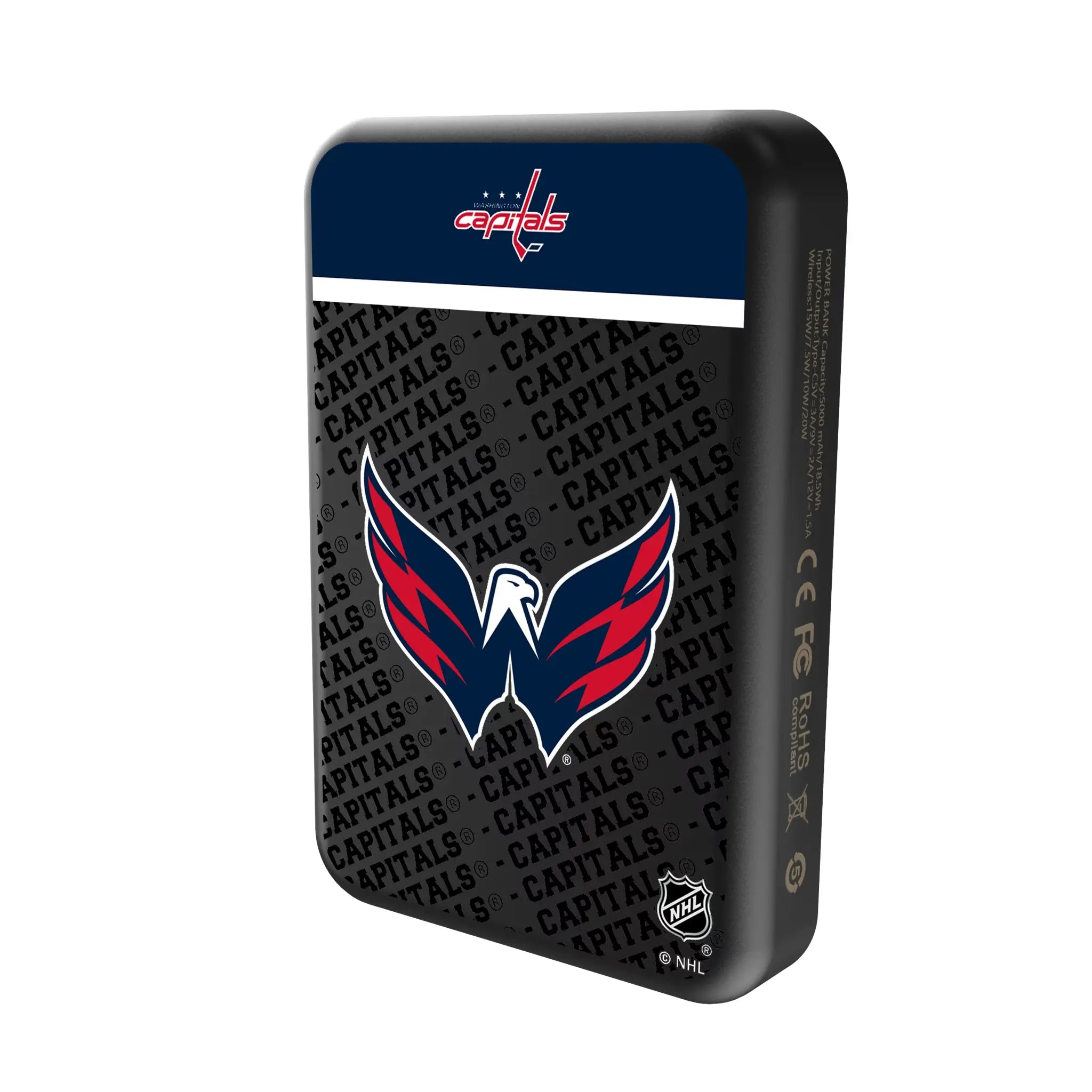 Washington Capitals Endzone Plus Wireless Mag Power Bank