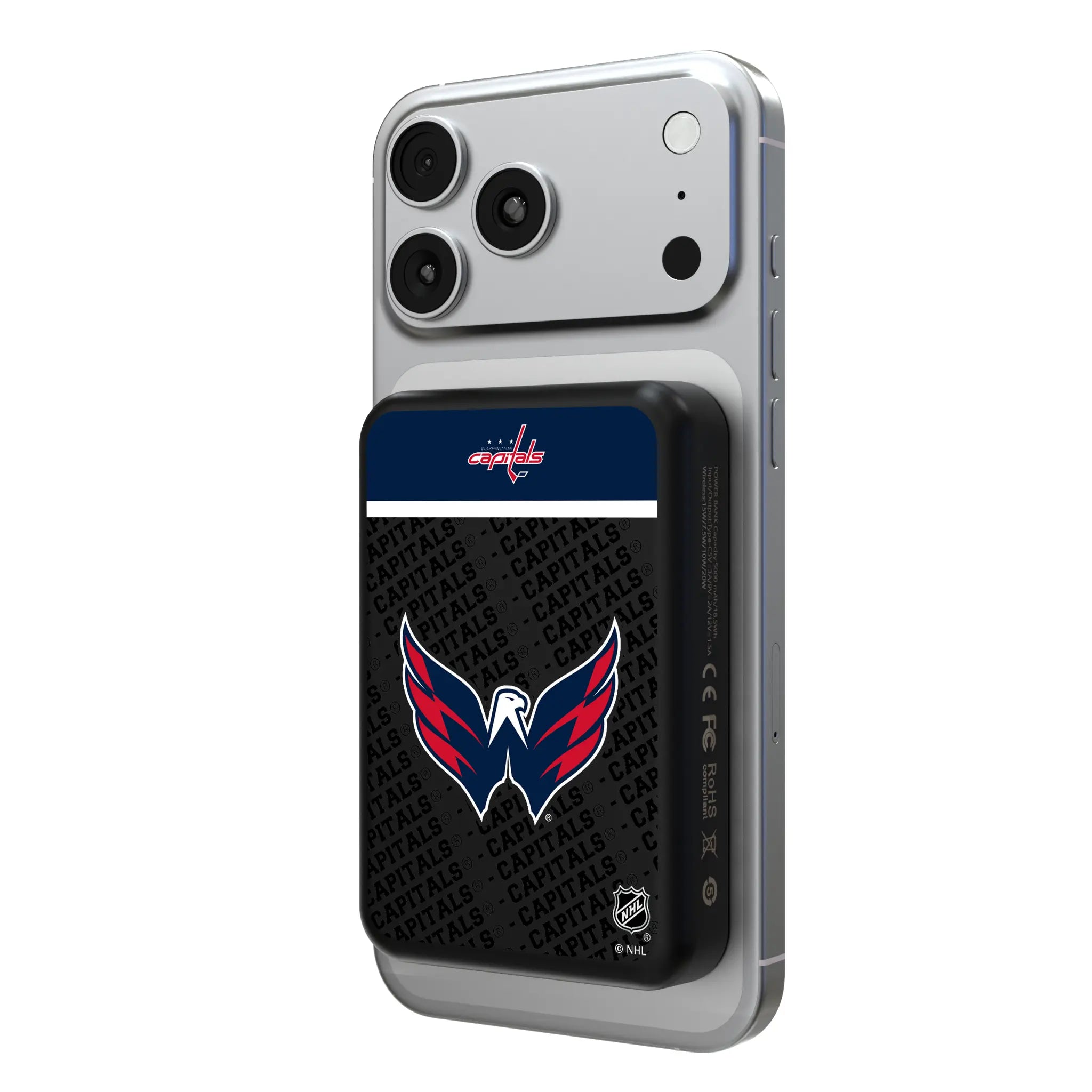 Washington Capitals Endzone Plus Wireless Mag Power Bank